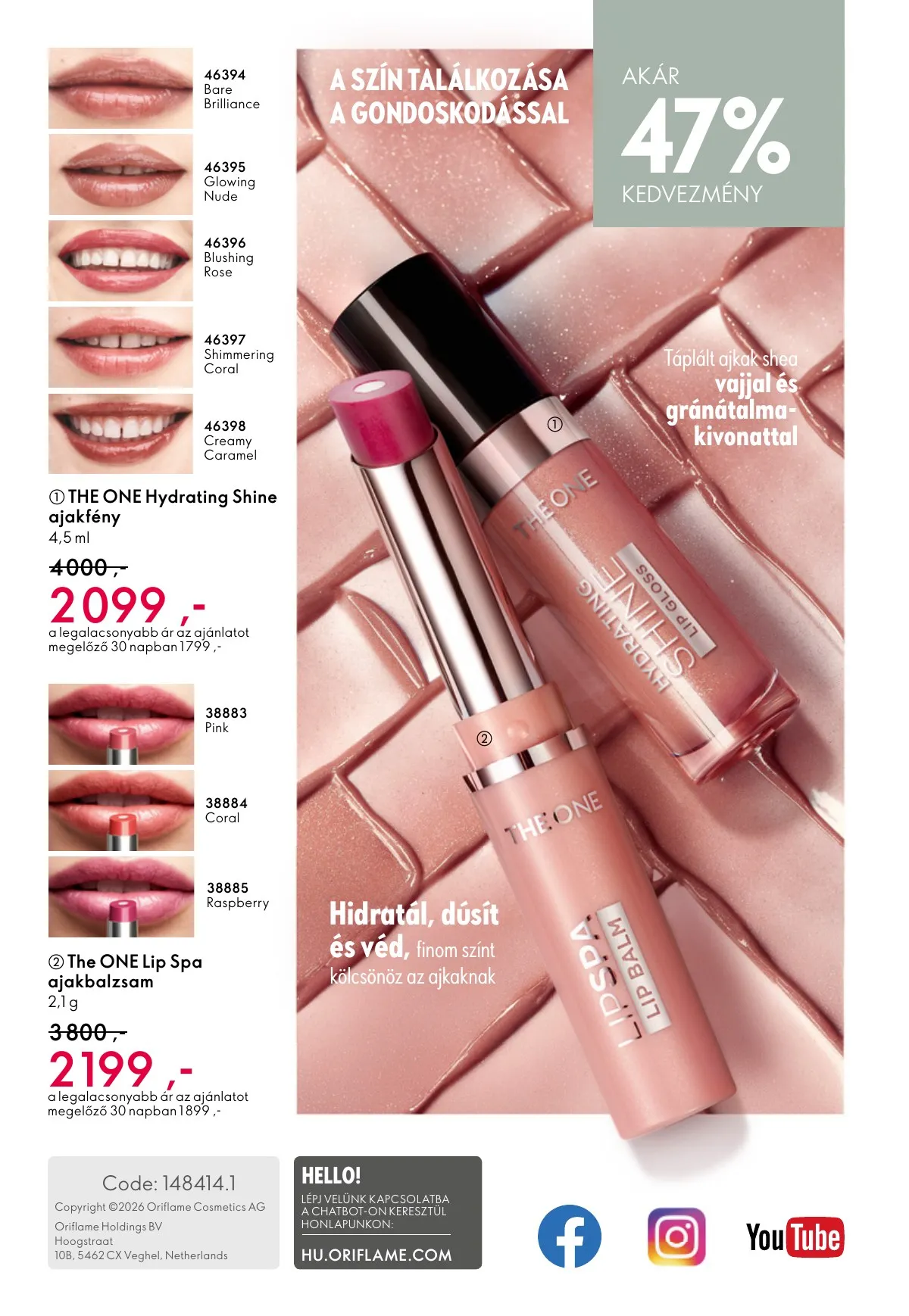 Oriflame akciós újság 12.24–01.20 – 164. oldal