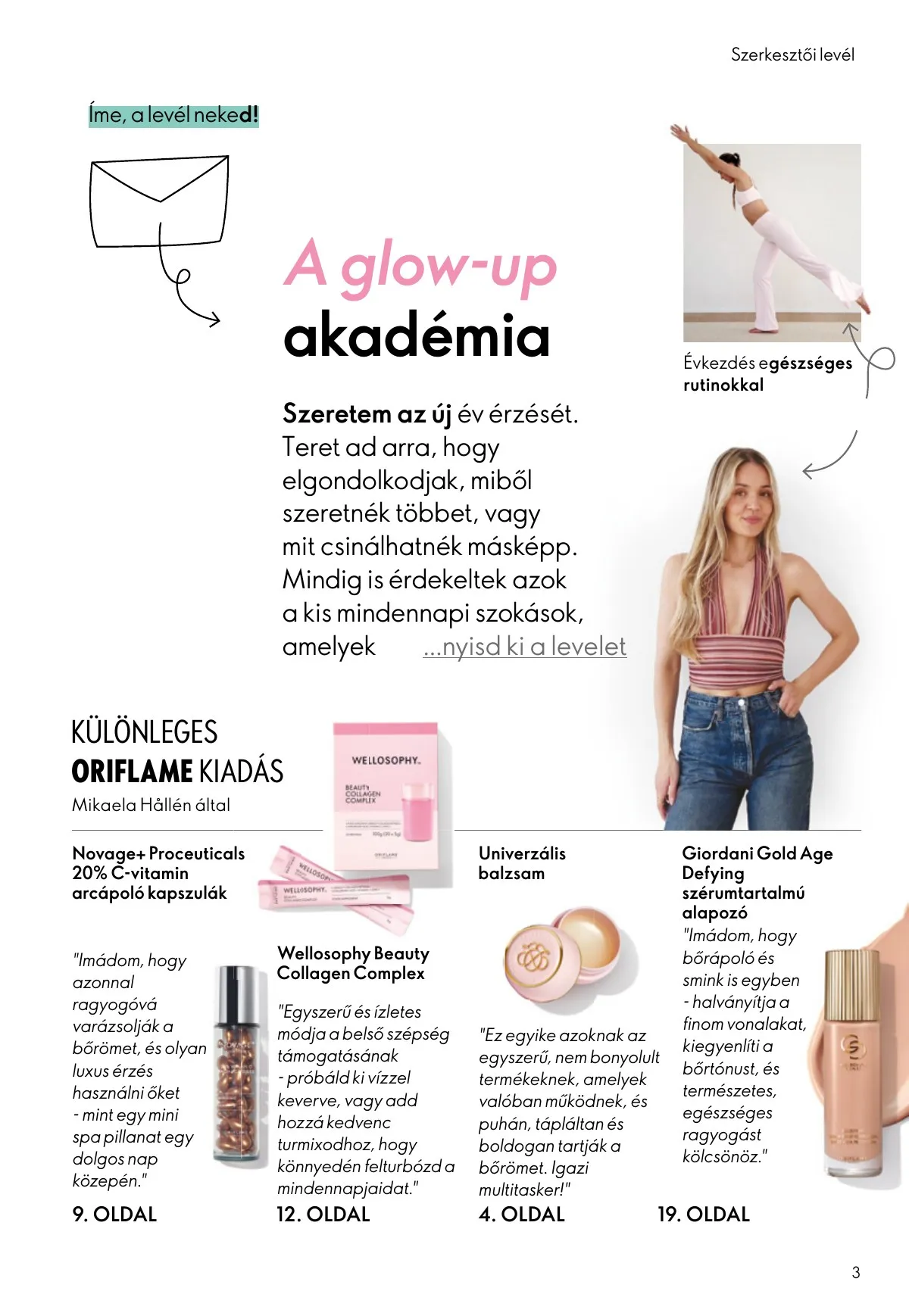 Oriflame akciós újság 12.24–01.20 – 3. oldal