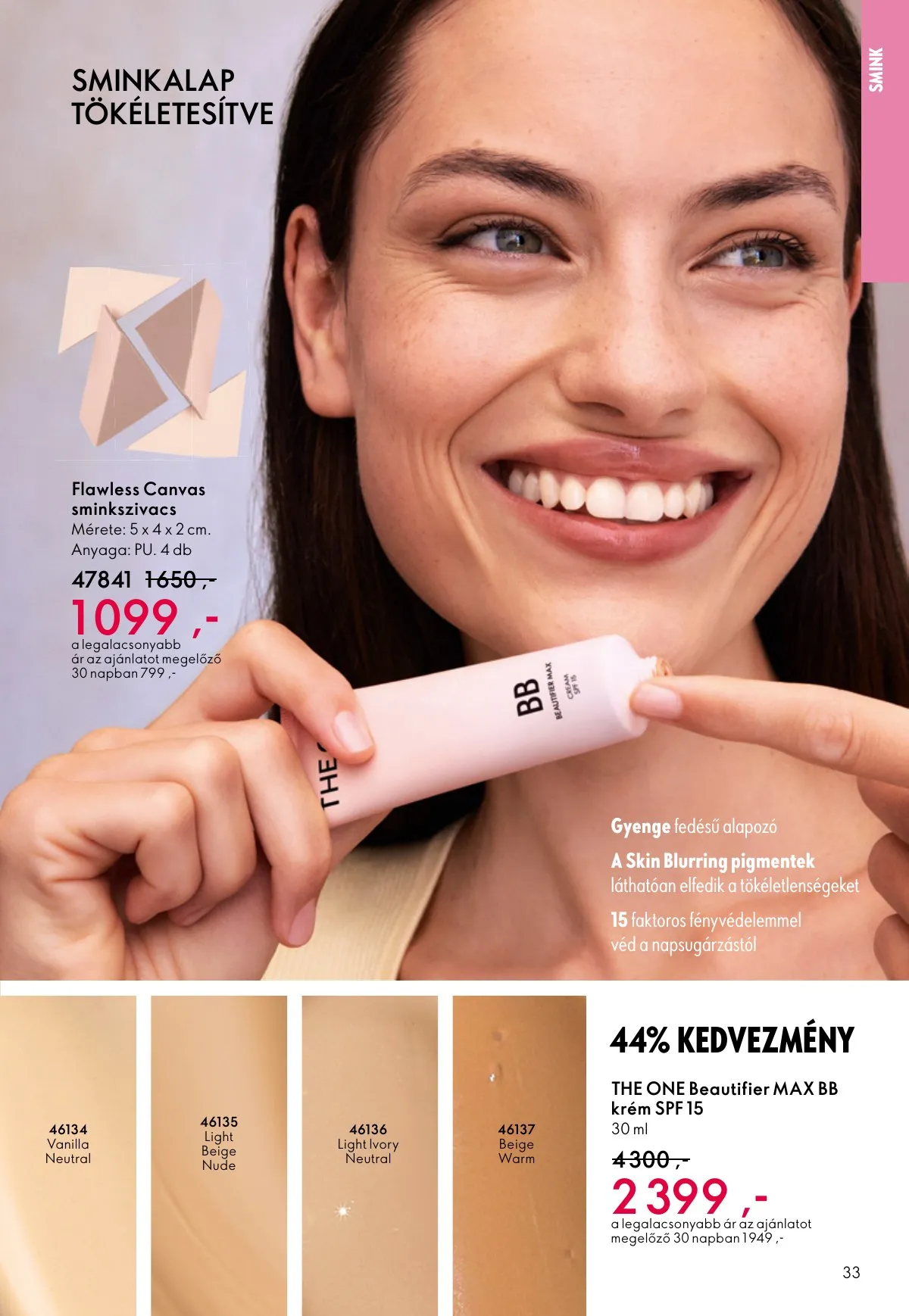 Oriflame akciós újság 12.24–01.20 – 33. oldal