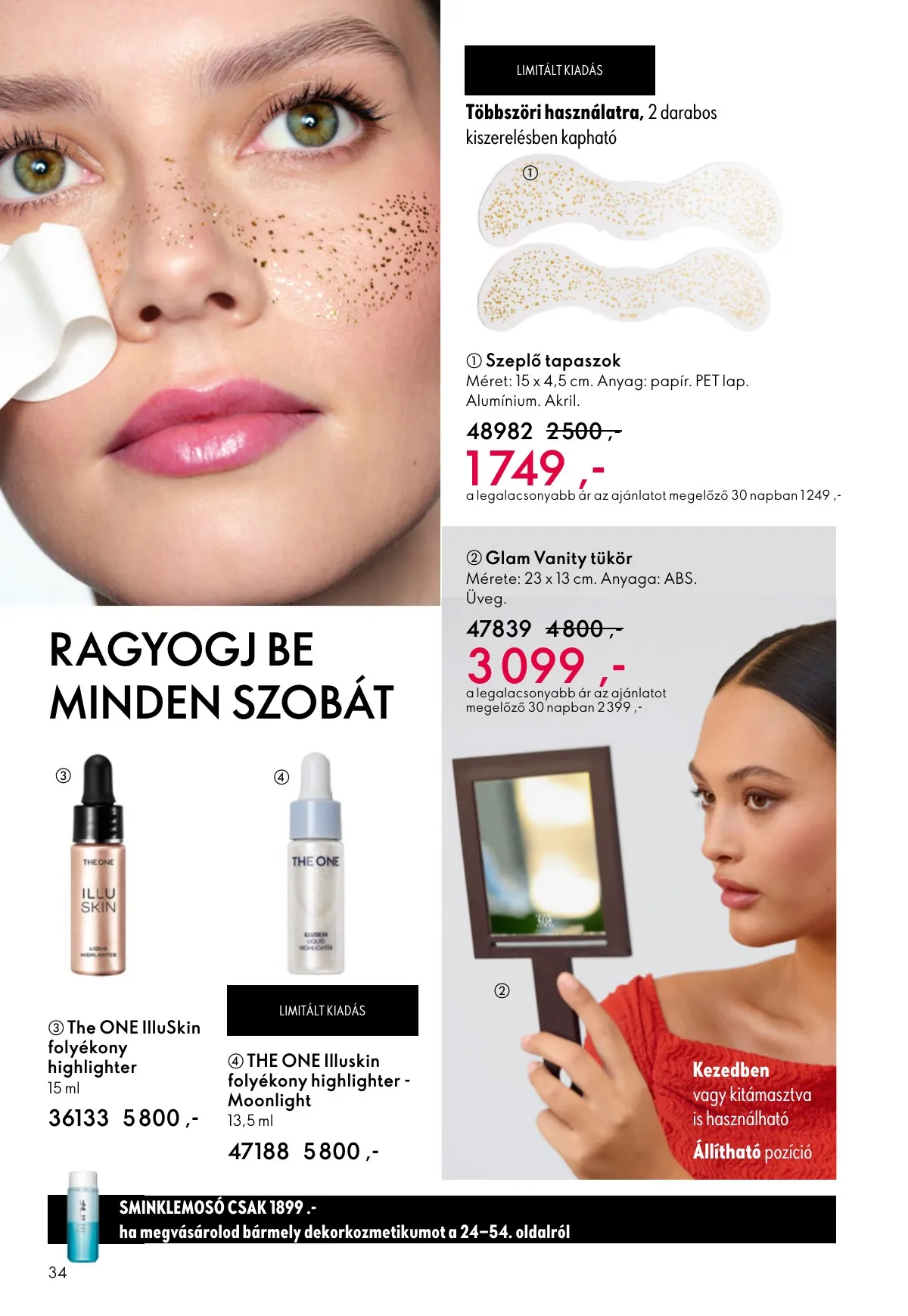 Oriflame akciós újság 12.24–01.20 – 34. oldal