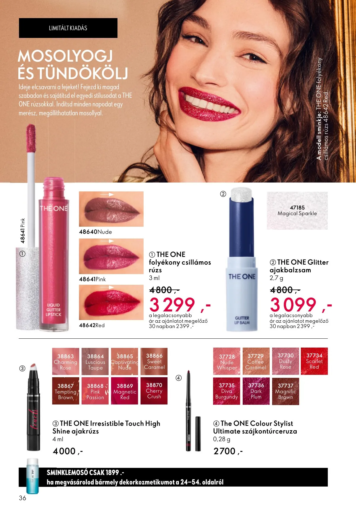 Oriflame akciós újság 12.24–01.20 – 36. oldal