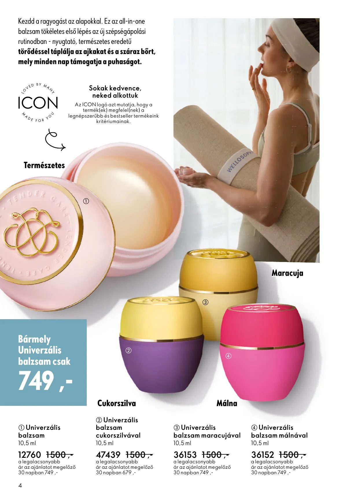 Oriflame akciós újság 12.24–01.20 – 4. oldal
