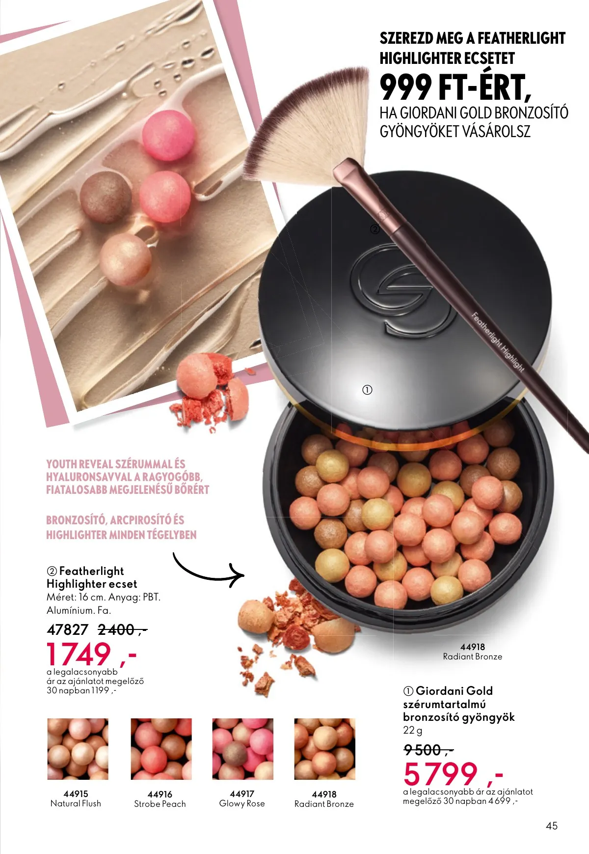Oriflame akciós újság 12.24–01.20 – 45. oldal