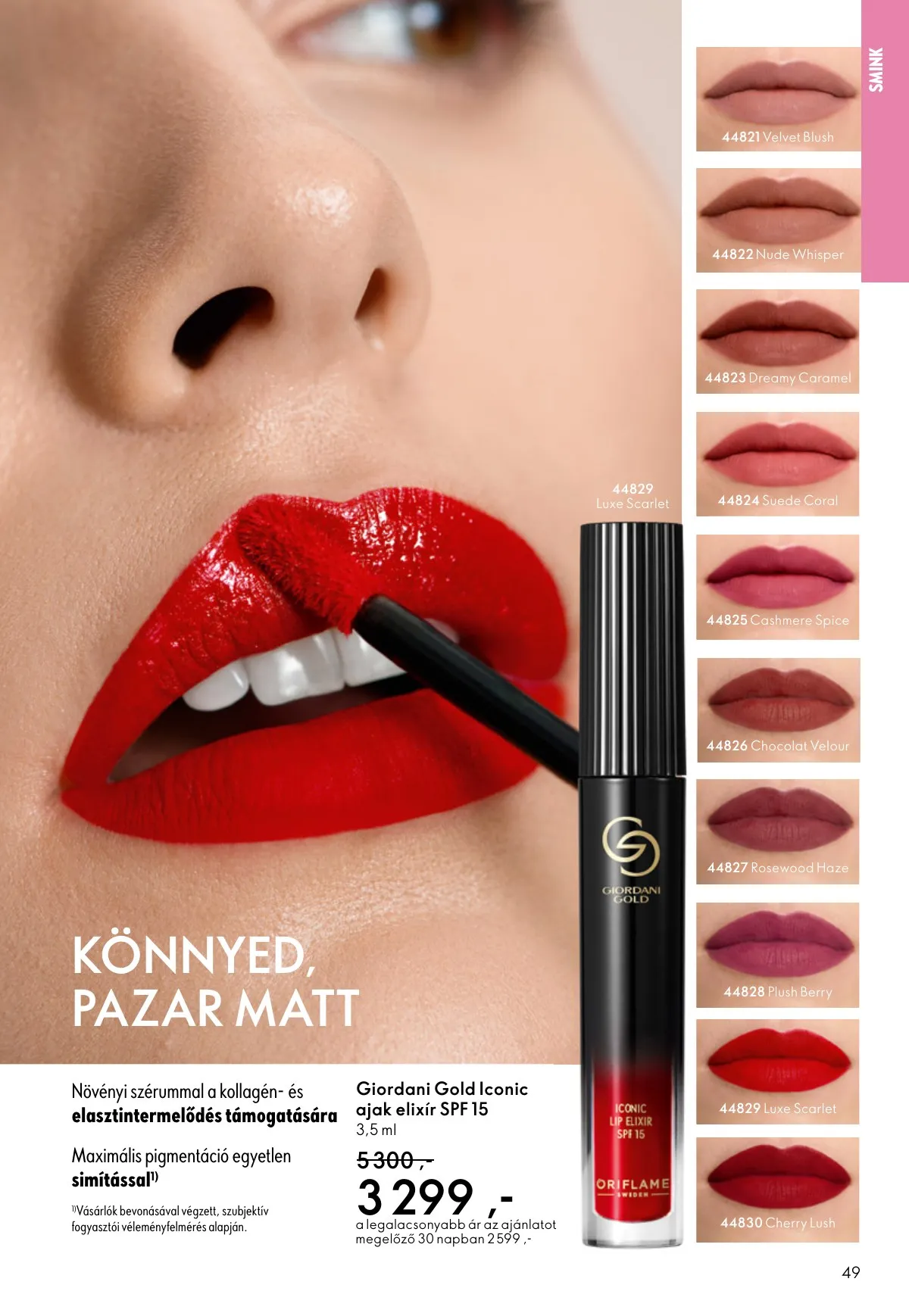 Oriflame akciós újság 12.24–01.20 – 49. oldal