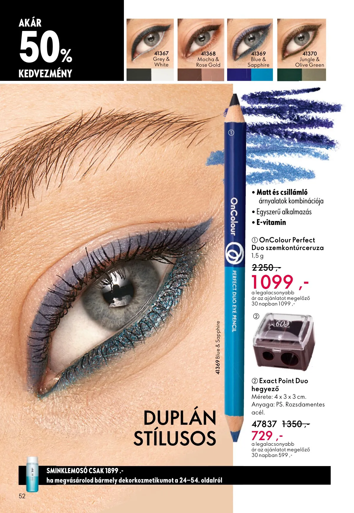 Oriflame akciós újság 12.24–01.20 – 52. oldal