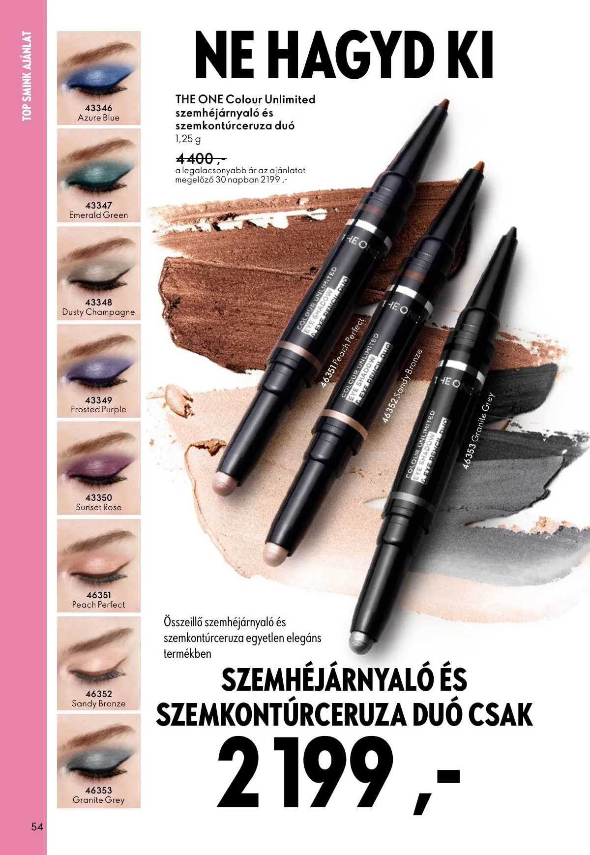 Oriflame akciós újság 12.24–01.20 – 54. oldal