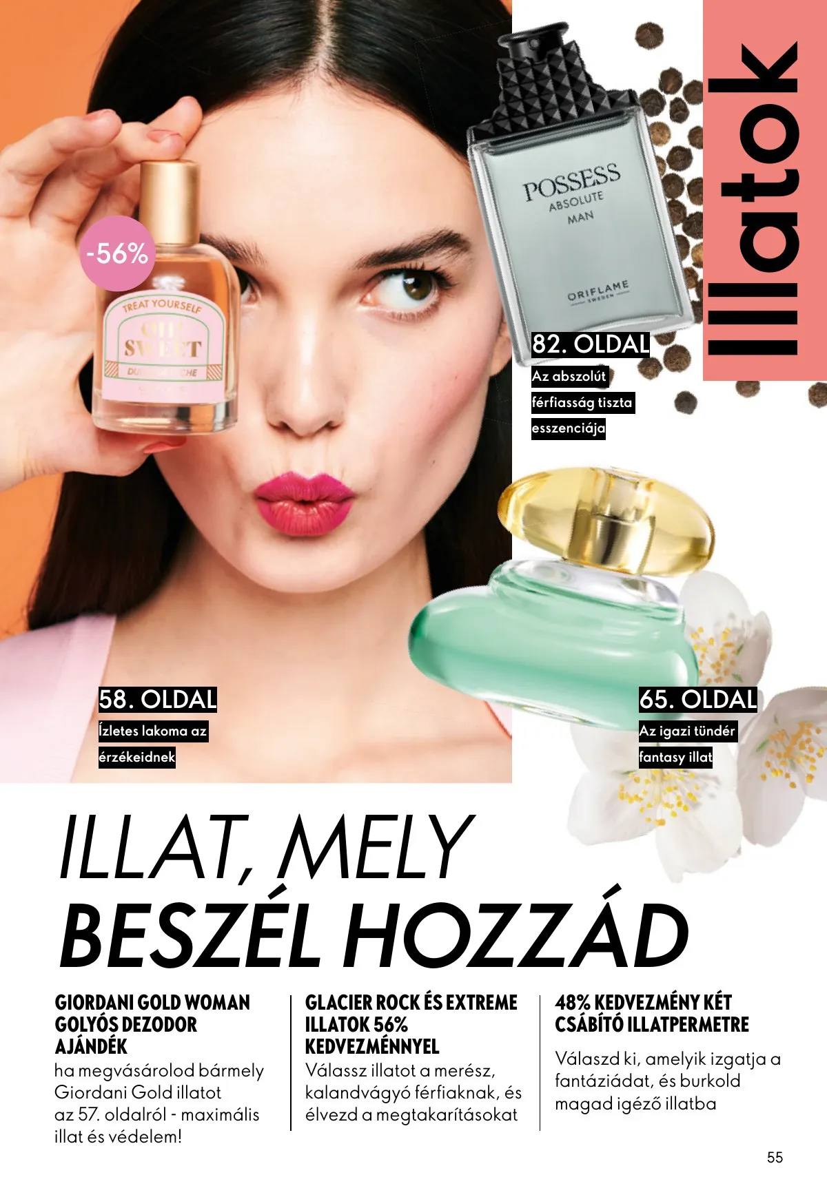 Oriflame akciós újság 12.24–01.20 – 55. oldal