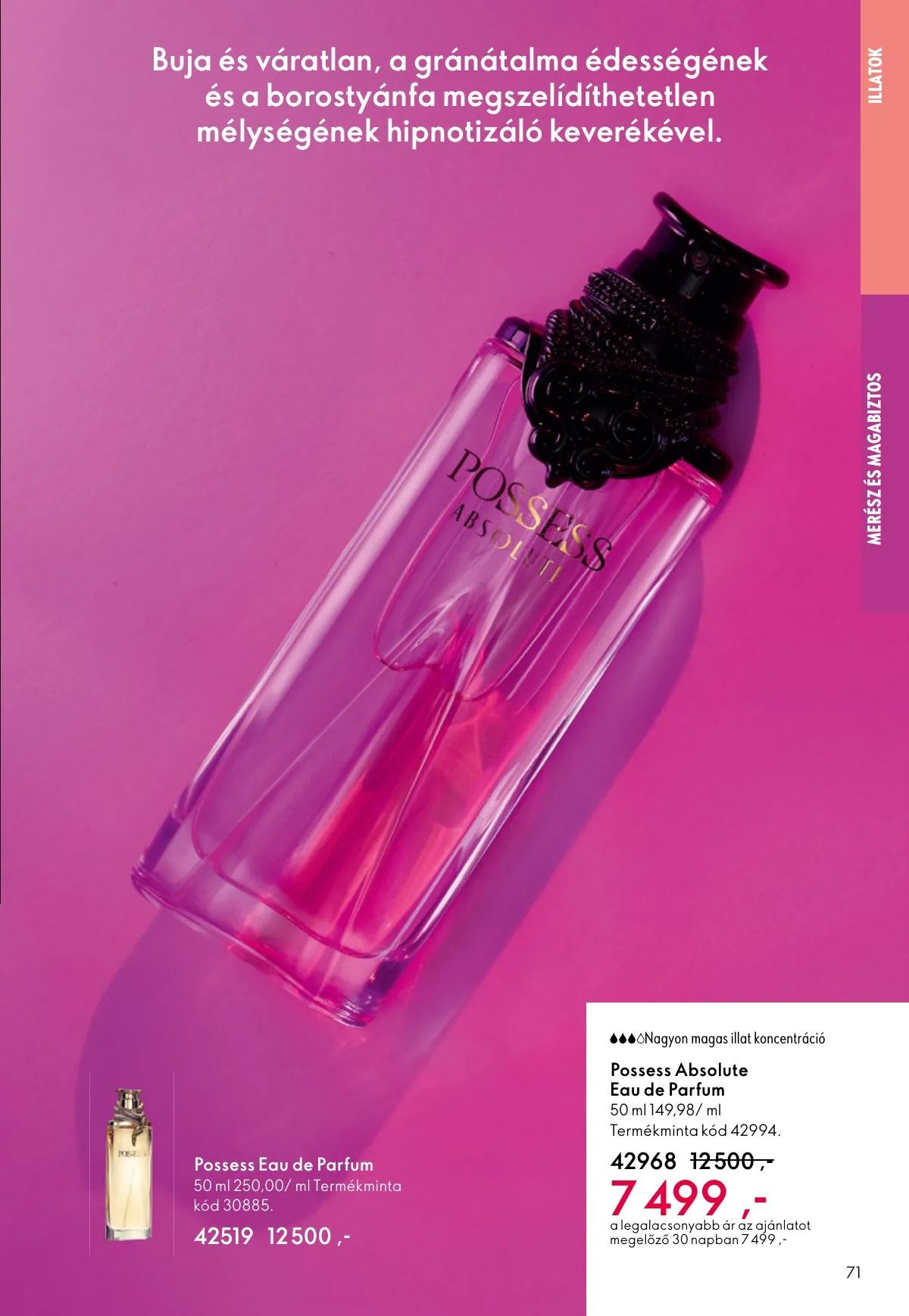 Oriflame akciós újság 12.24–01.20 – 71. oldal