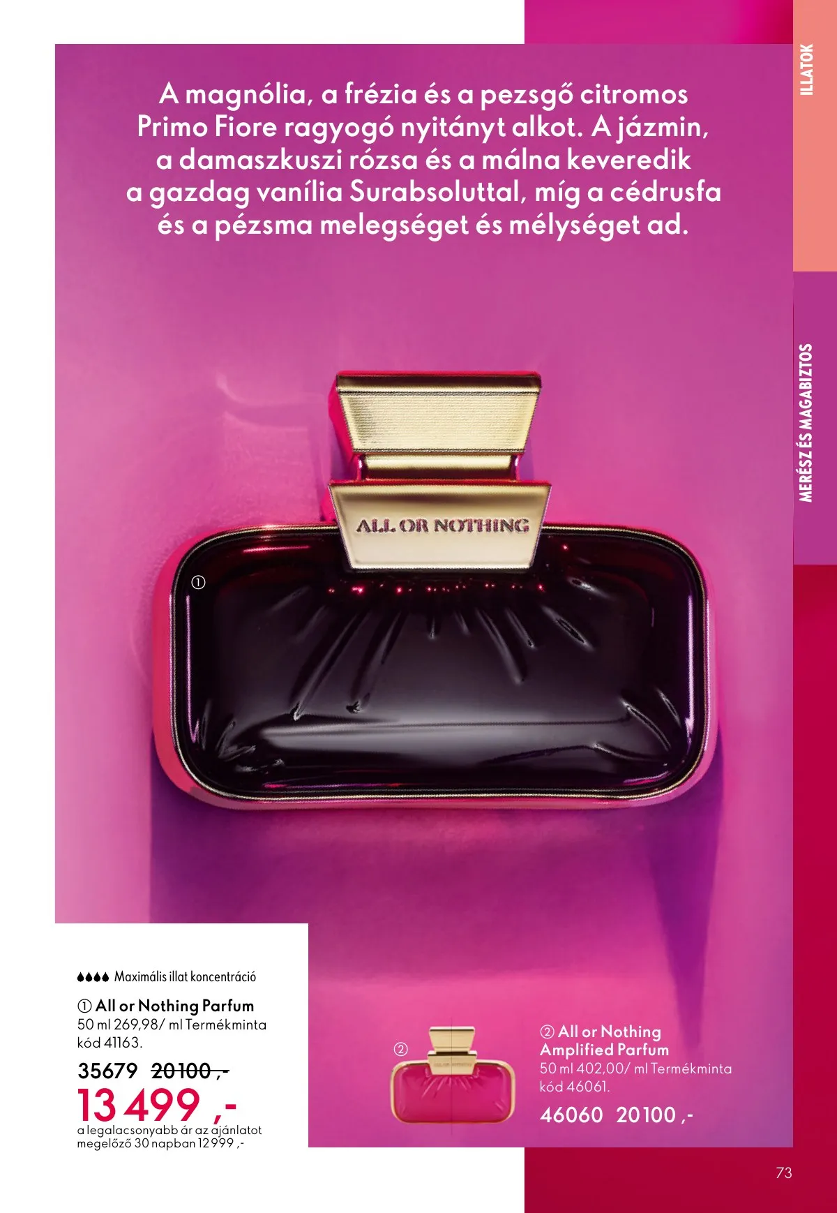 Oriflame akciós újság 12.24–01.20 – 73. oldal