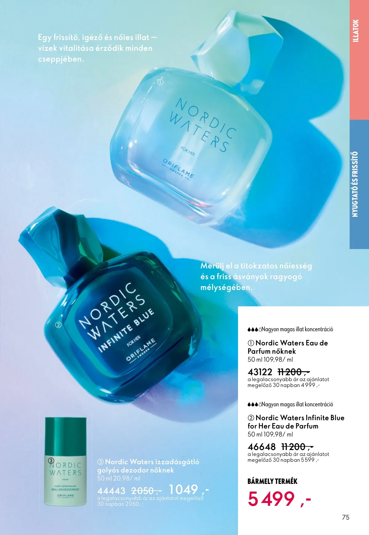 Oriflame akciós újság 12.24–01.20 – 75. oldal