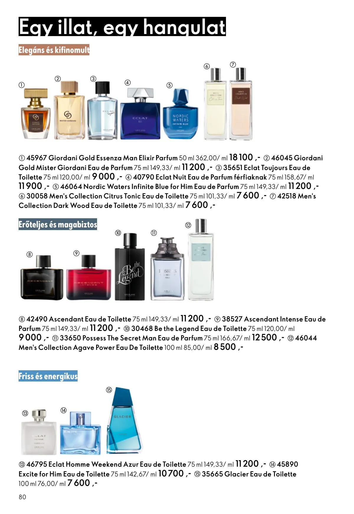 Oriflame akciós újság 12.24–01.20 – 80. oldal