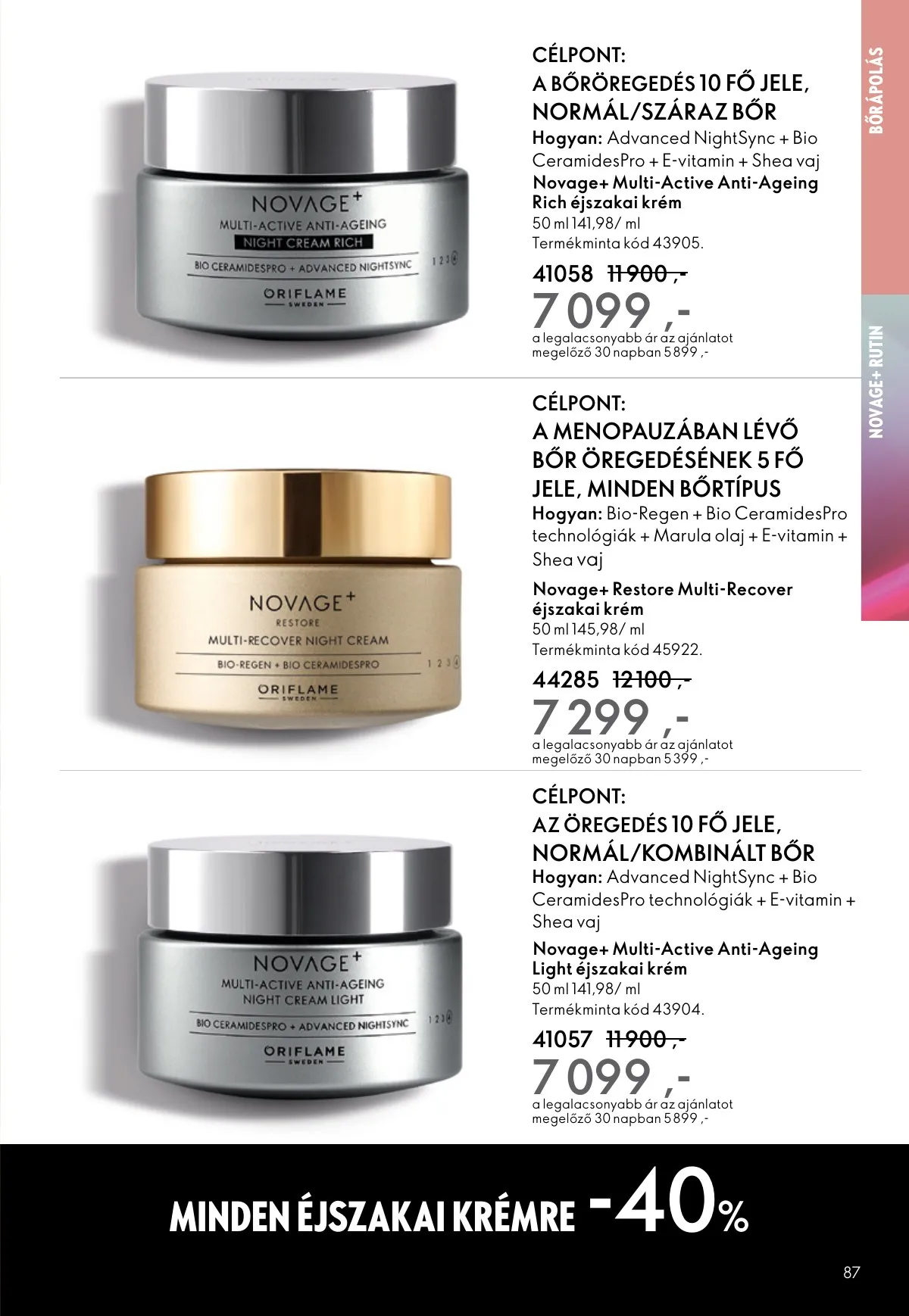 Oriflame akciós újság 12.24–01.20 – 87. oldal