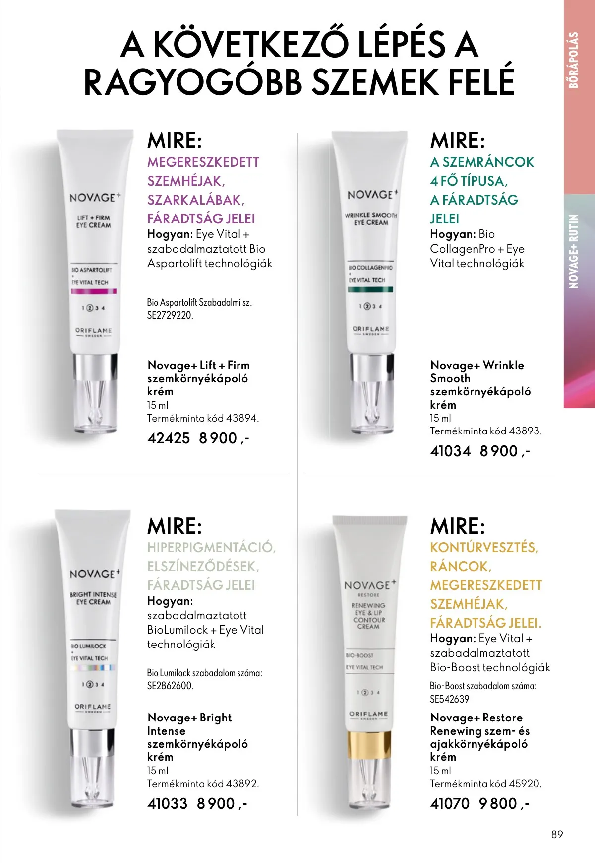 Oriflame akciós újság 12.24–01.20 – 89. oldal