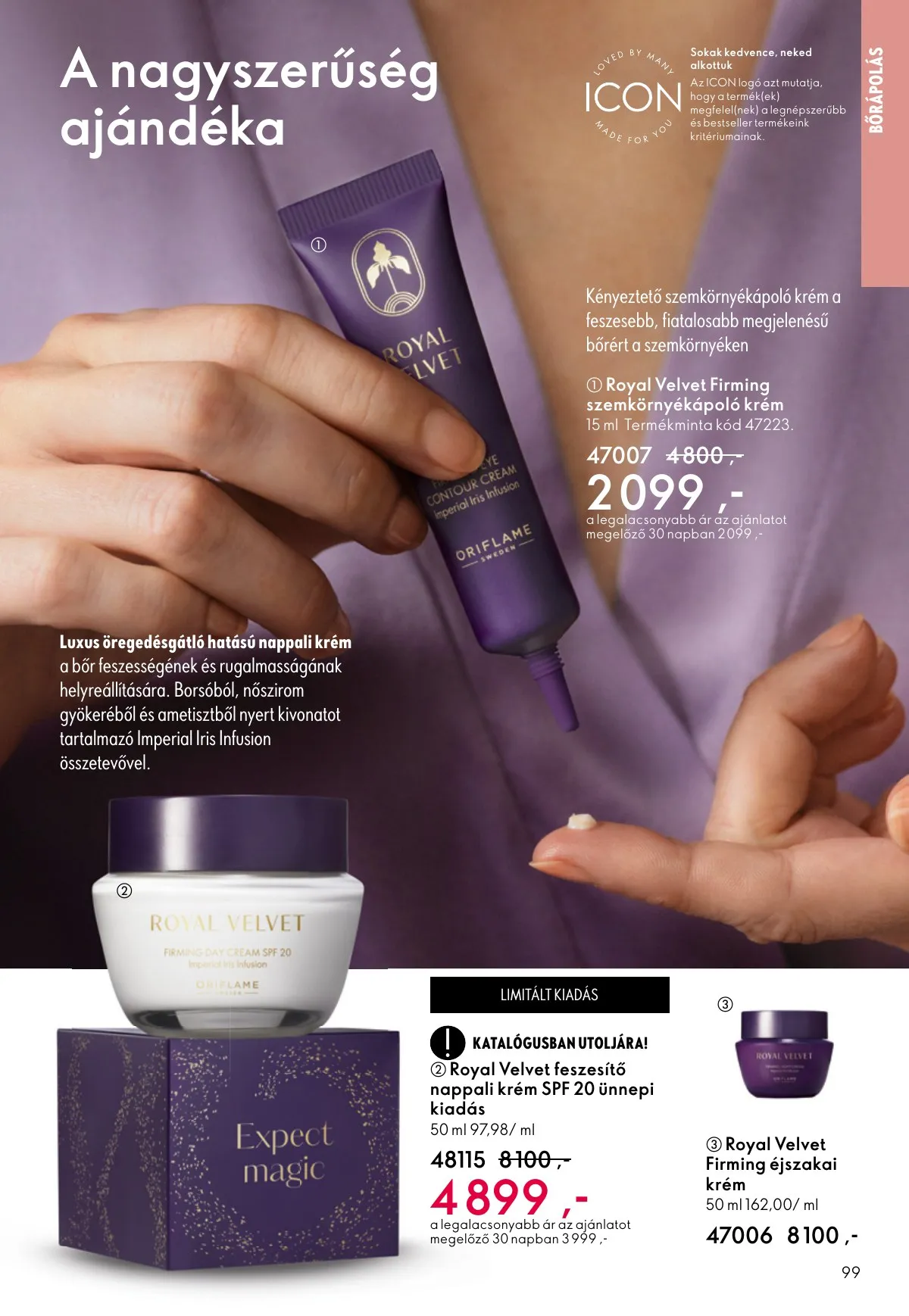 Oriflame akciós újság 12.24–01.20 – 99. oldal