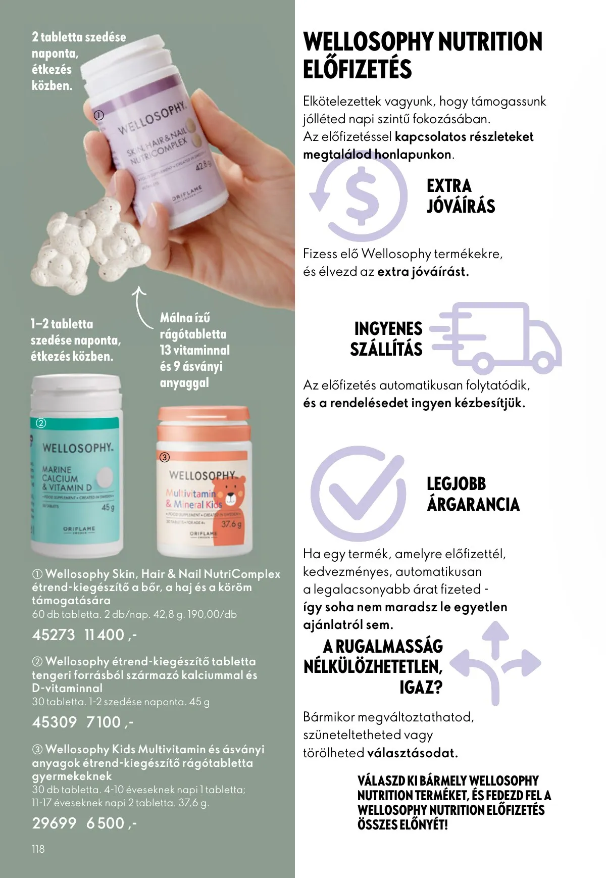 Oriflame akciós újság 01.21–02.10 – 118. oldal