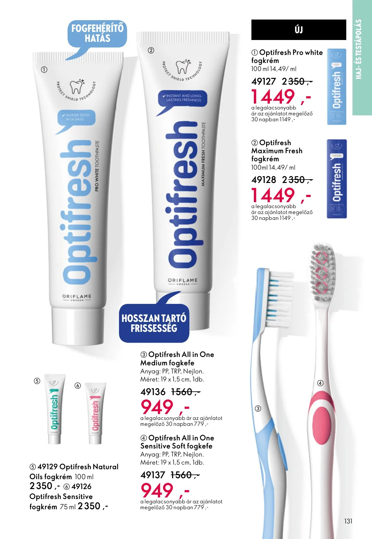 Oriflame akciós újság 01.21–02.10 – 131. oldal