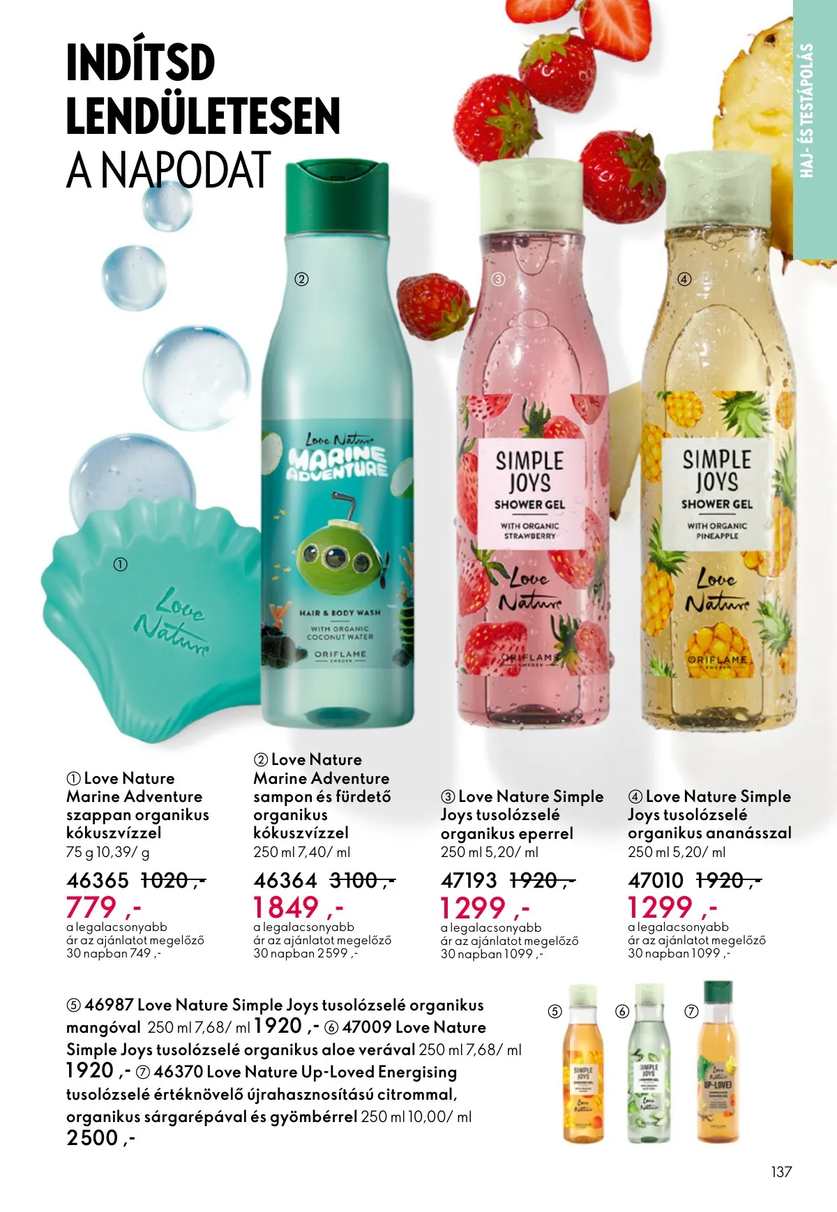 Oriflame akciós újság 01.21–02.10 – 137. oldal