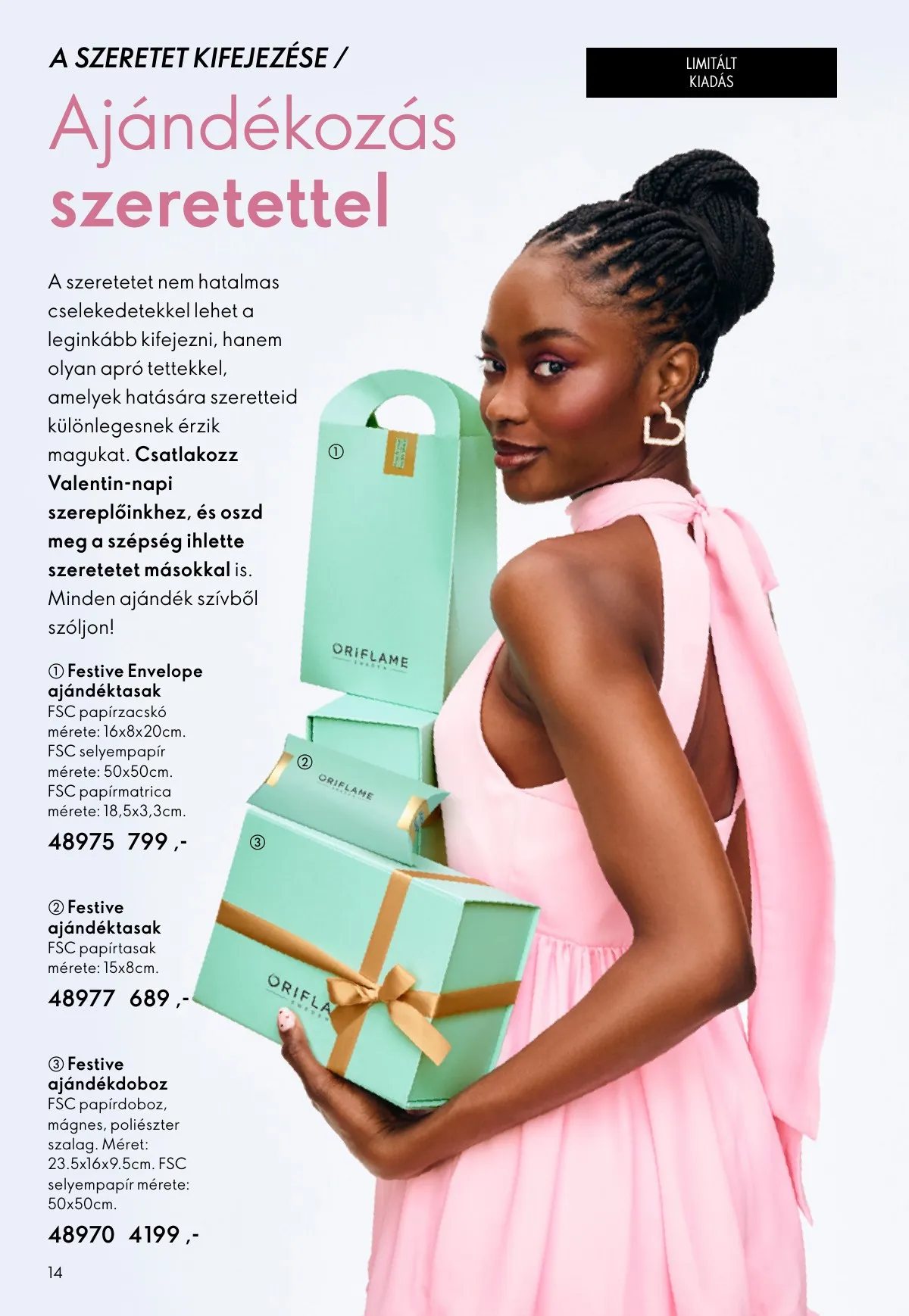 Oriflame akciós újság 01.21–02.10 – 14. oldal