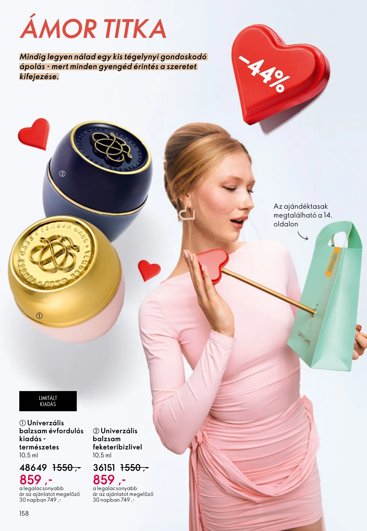 Oriflame akciós újság 01.21–02.10 – 158. oldal