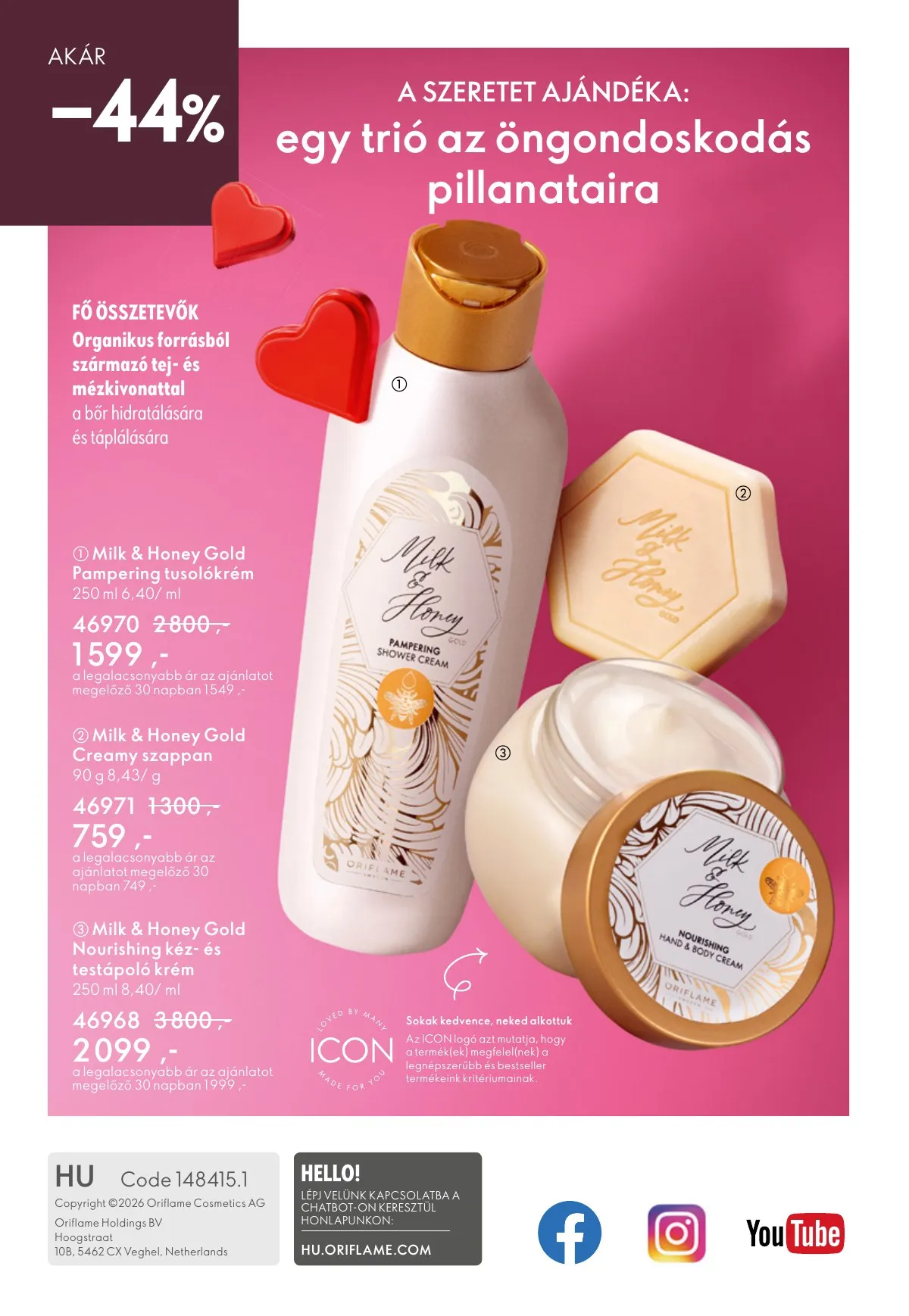 Oriflame akciós újság 01.21–02.10 – 164. oldal