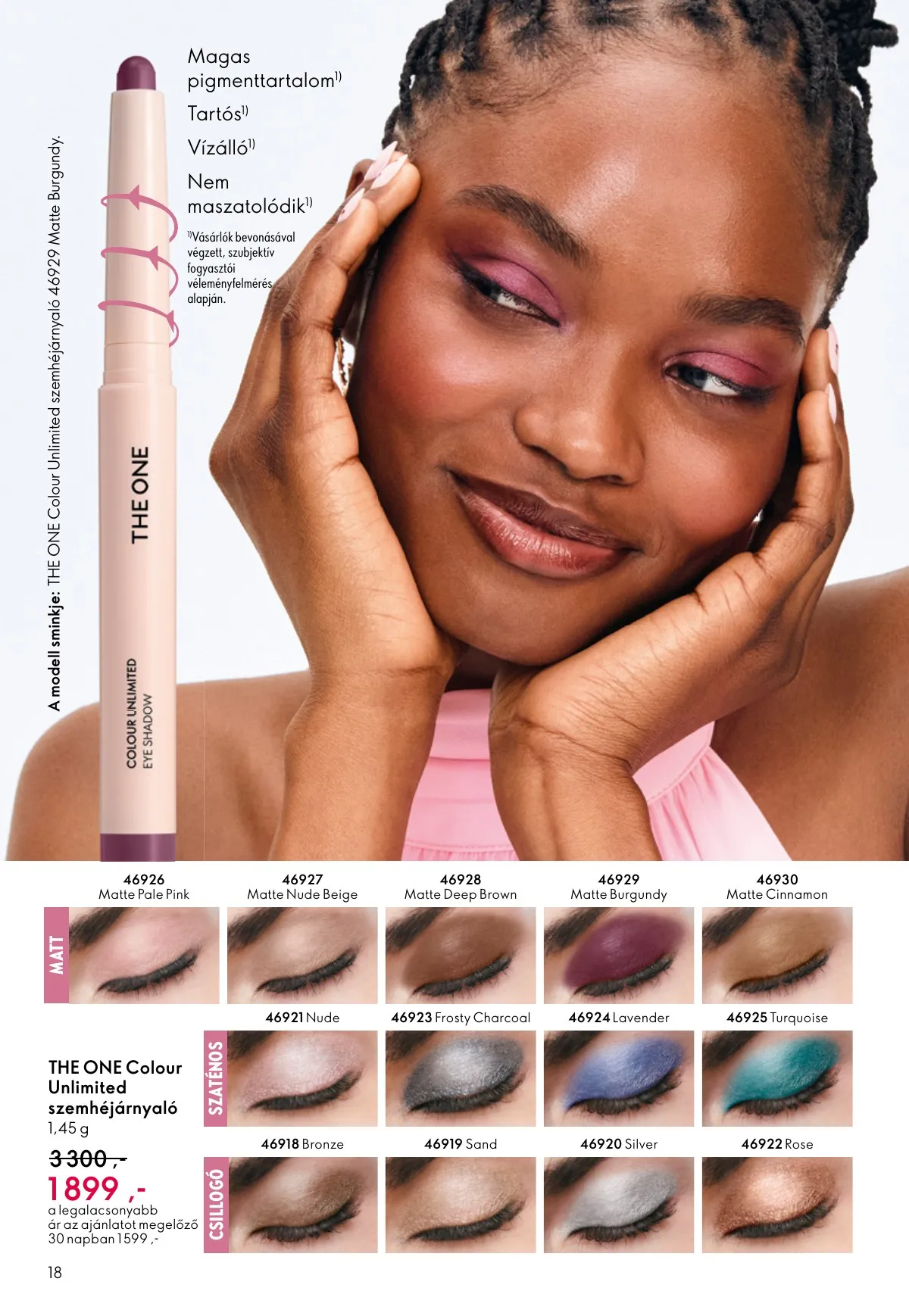 Oriflame akciós újság 01.21–02.10 – 18. oldal