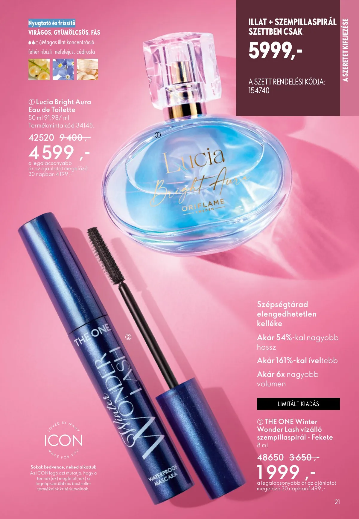 Oriflame akciós újság 01.21–02.10 – 21. oldal