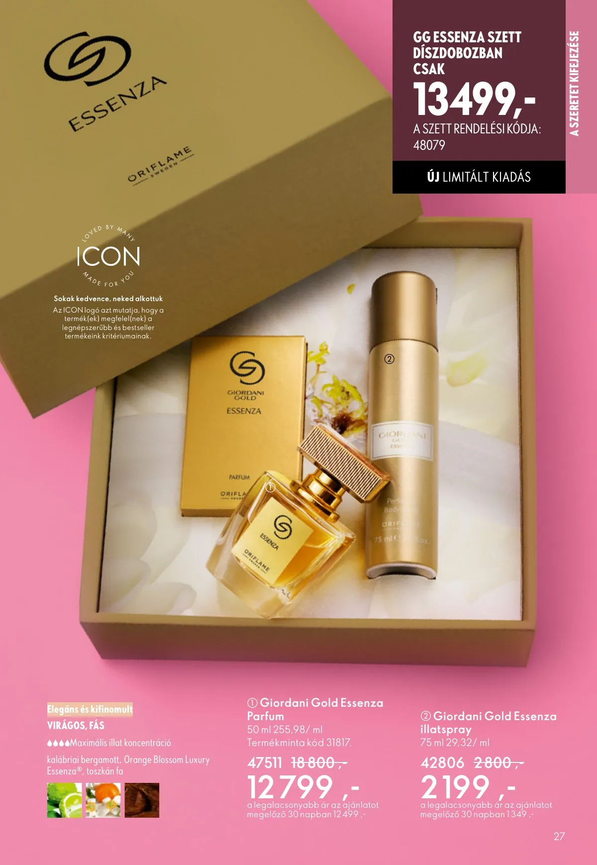 Oriflame akciós újság 01.21–02.10 – 27. oldal