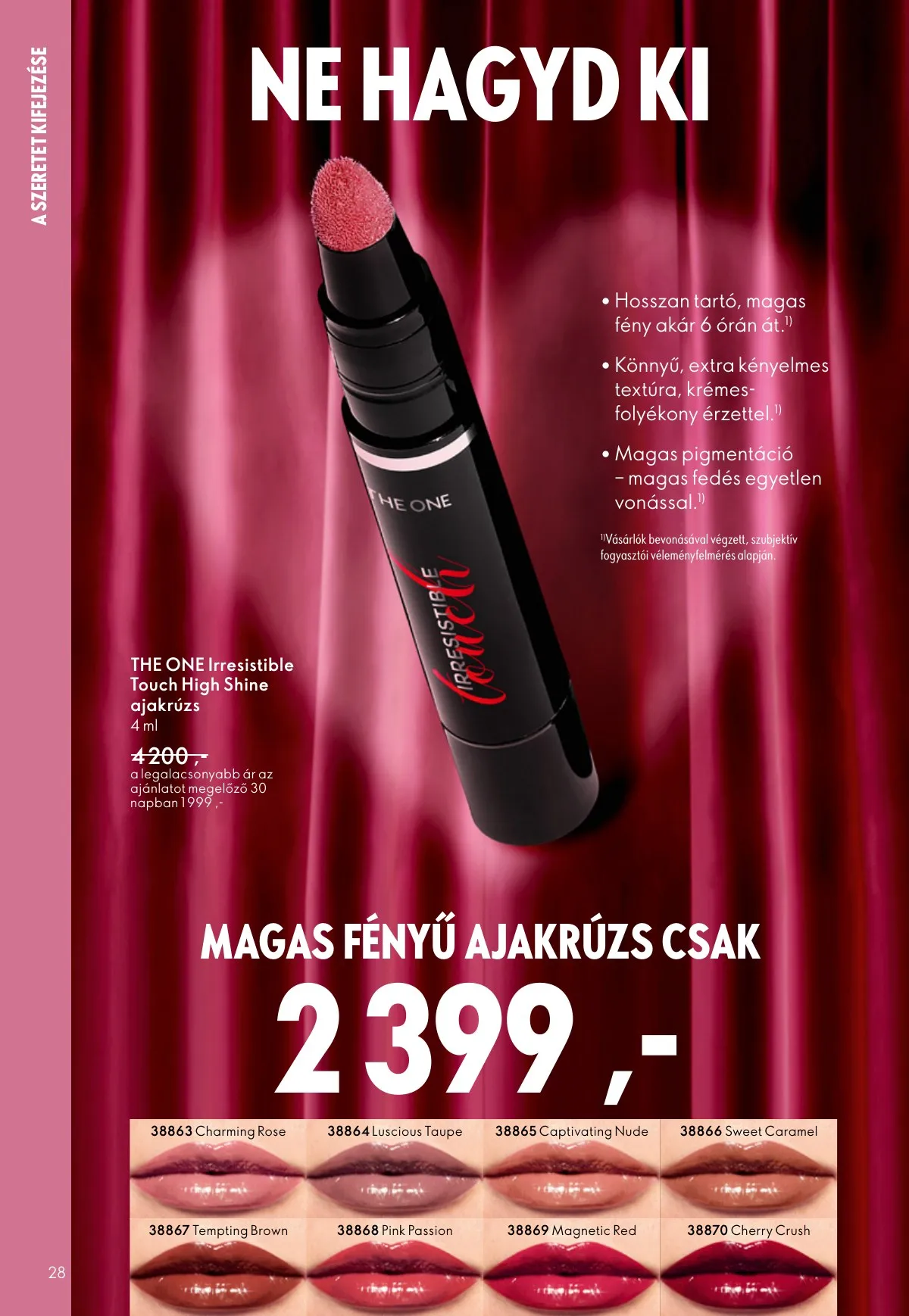 Oriflame akciós újság 01.21–02.10 – 28. oldal