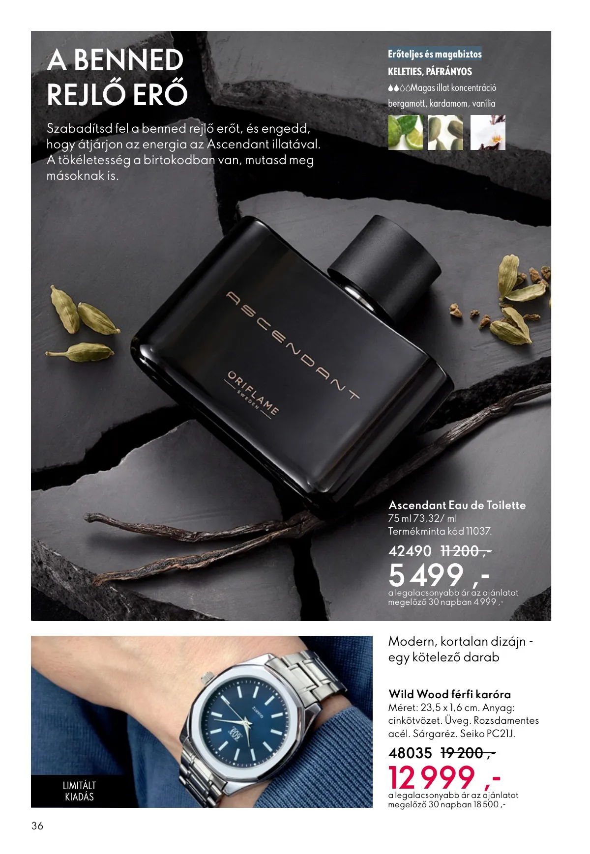 Oriflame akciós újság 01.21–02.10 – 36. oldal