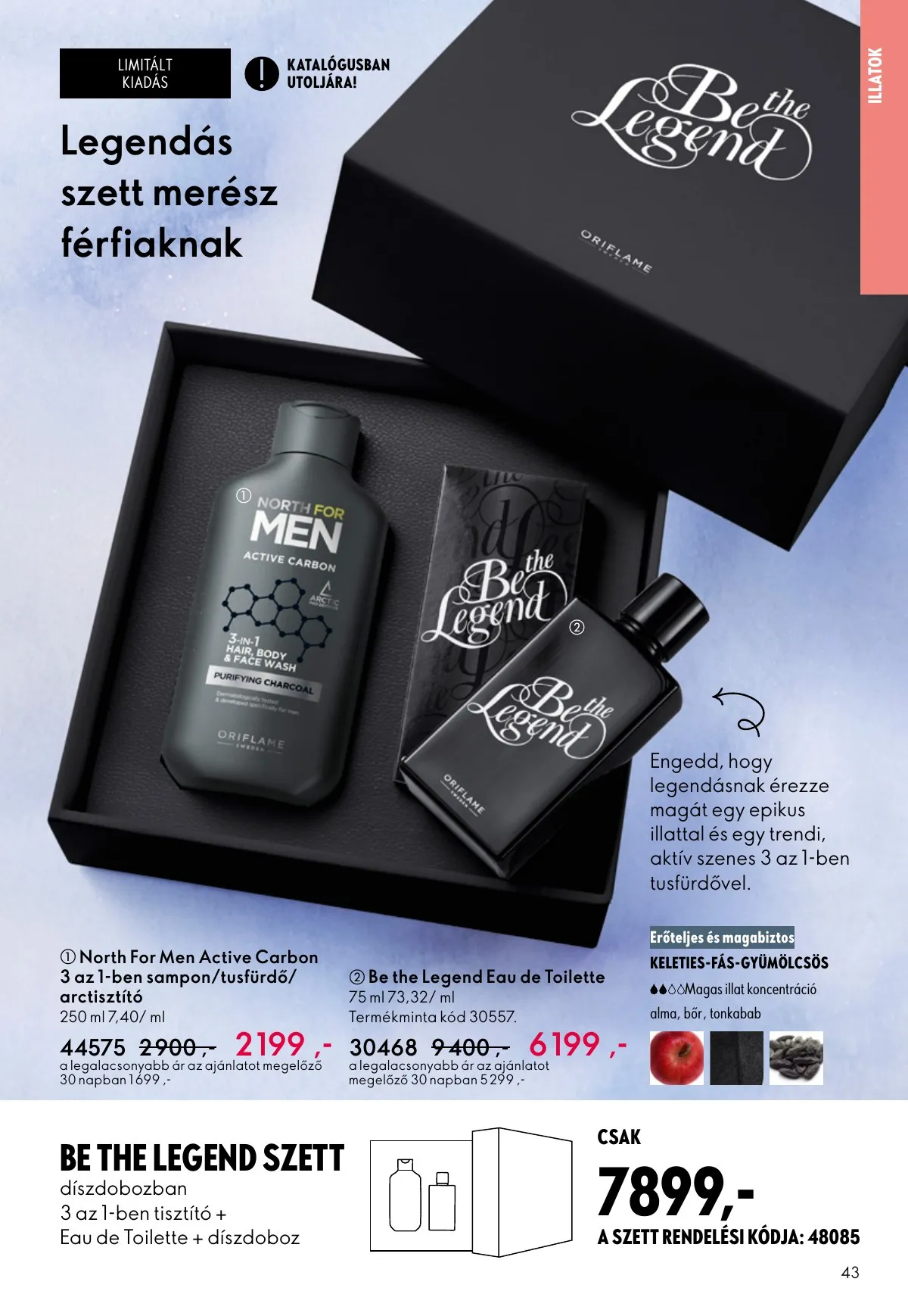 Oriflame akciós újság 01.21–02.10 – 43. oldal