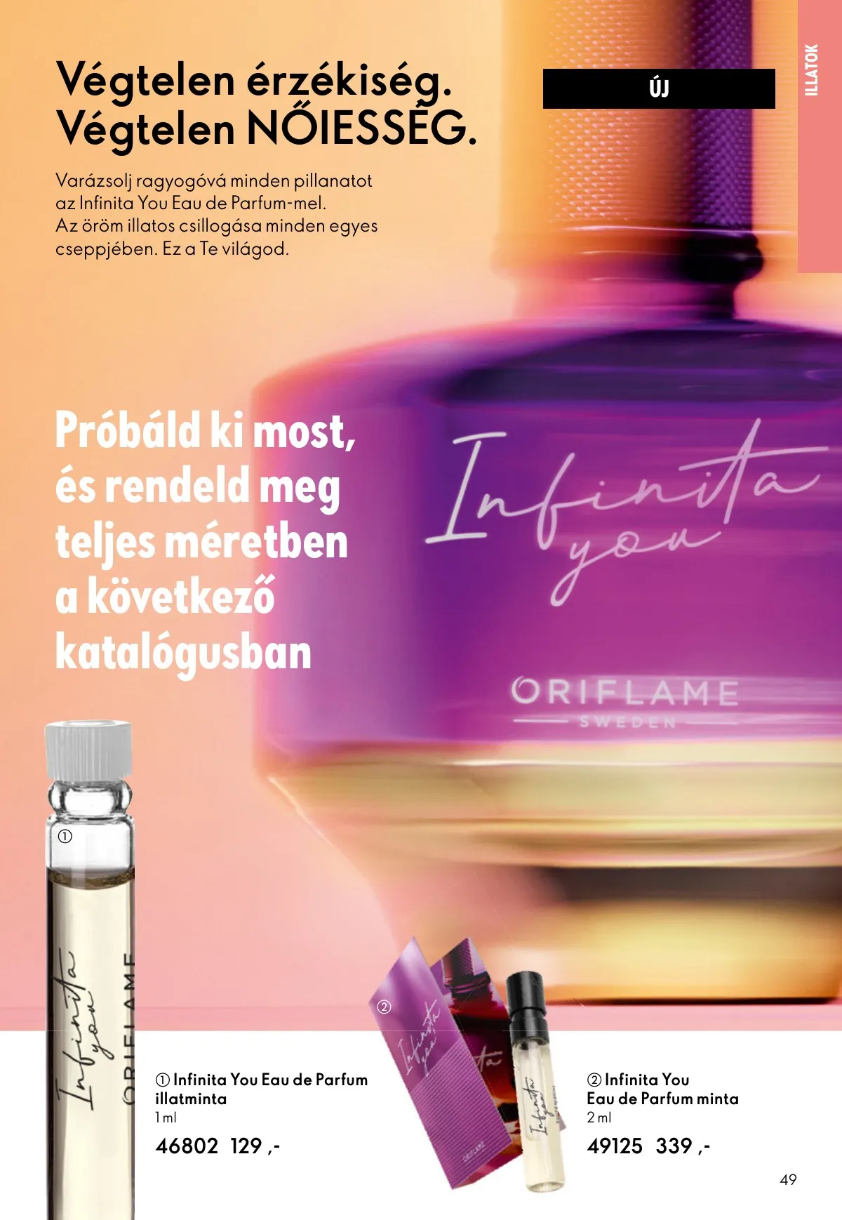 Oriflame akciós újság 01.21–02.10 – 49. oldal