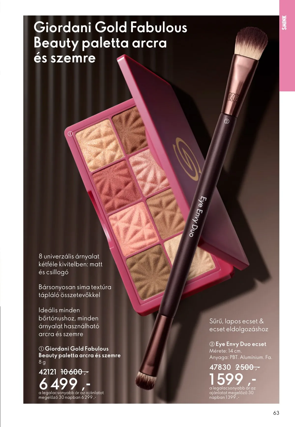 Oriflame akciós újság 01.21–02.10 – 63. oldal