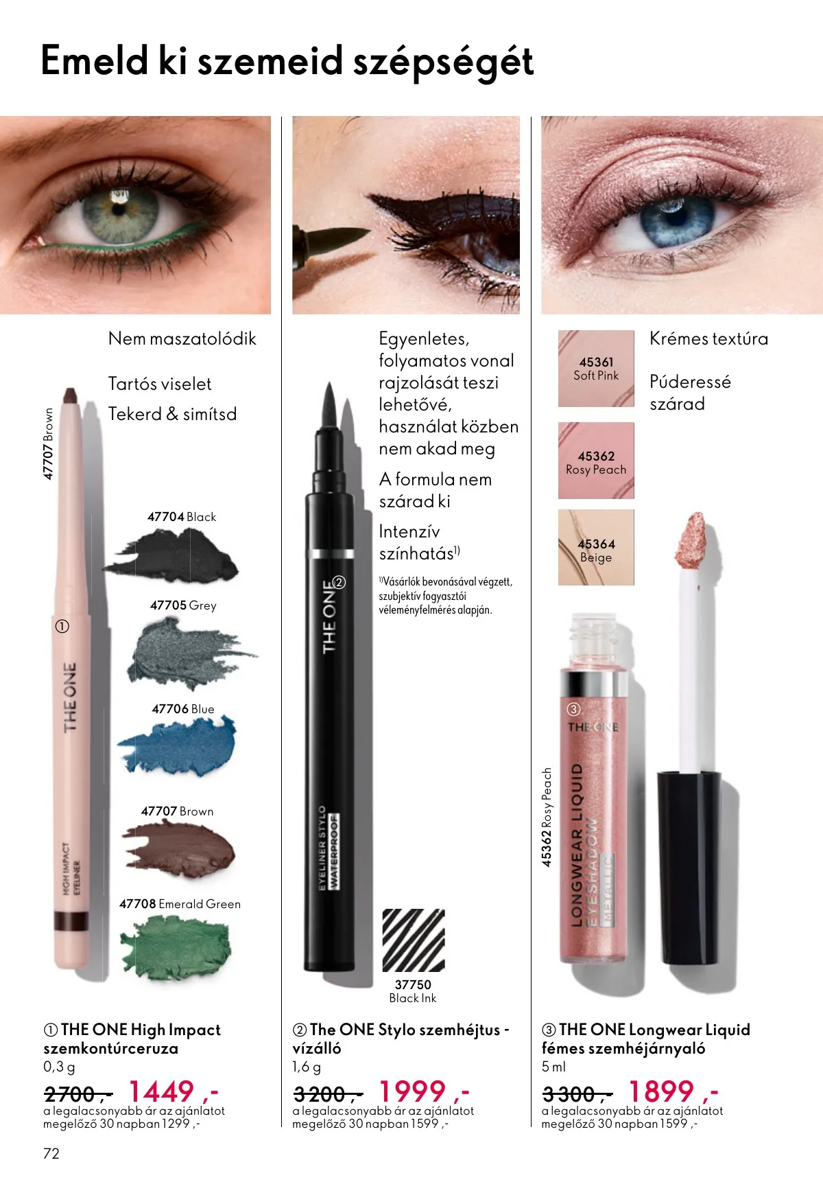 Oriflame akciós újság 01.21–02.10 – 72. oldal