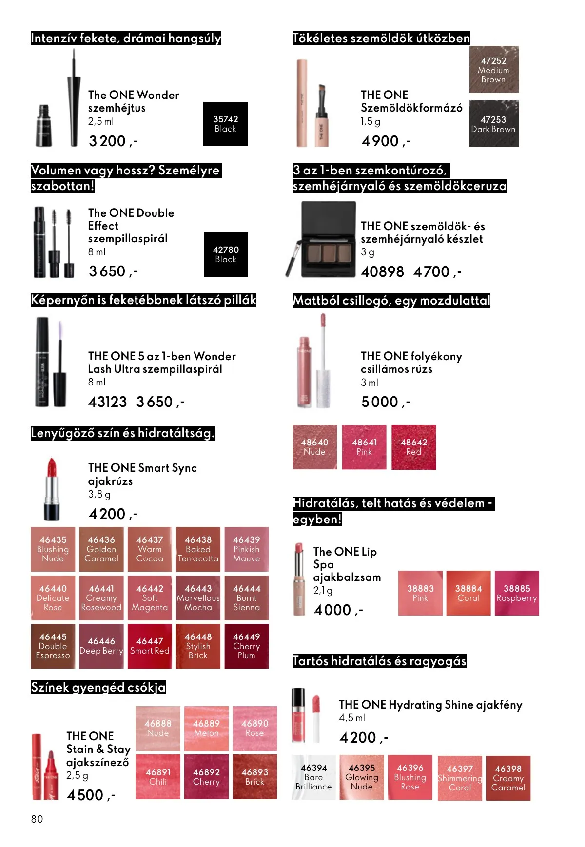 Oriflame akciós újság 01.21–02.10 – 80. oldal