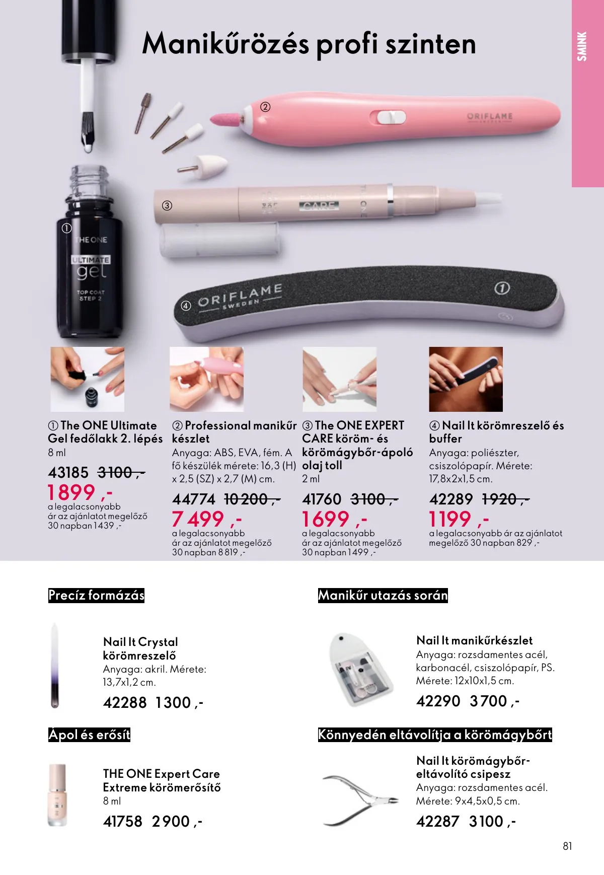 Oriflame akciós újság 01.21–02.10 – 81. oldal
