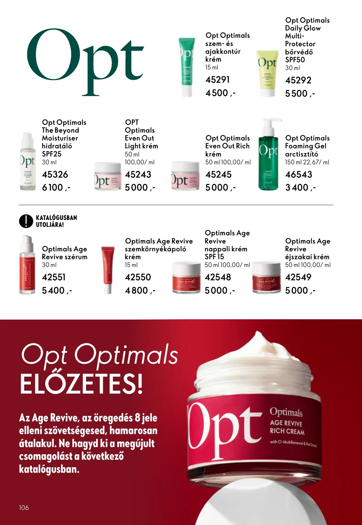 Oriflame akciós újság 02.11–03.03 – 106. oldal