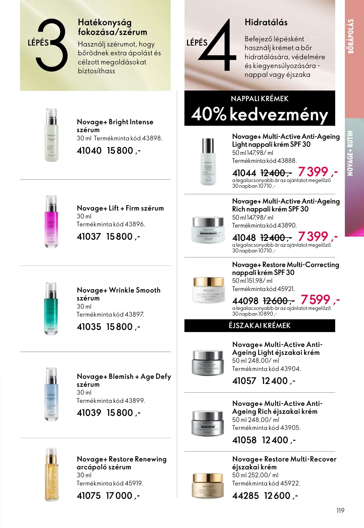 Oriflame akciós újság 02.11–03.03 – 119. oldal