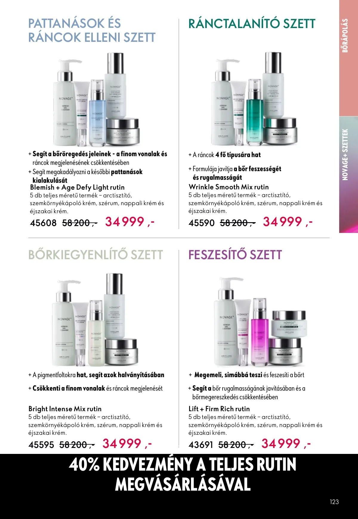 Oriflame akciós újság 02.11–03.03 – 123. oldal