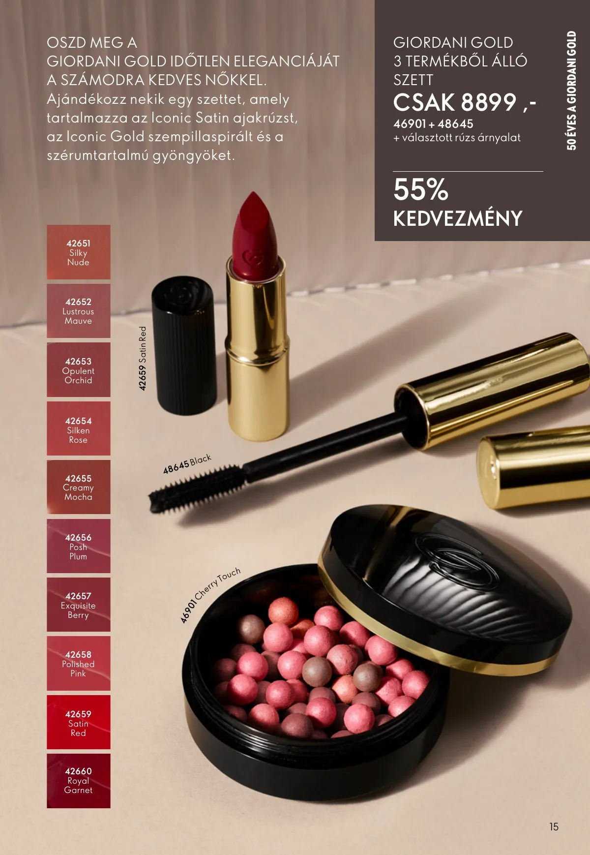 Oriflame akciós újság 02.11–03.03 – 15. oldal