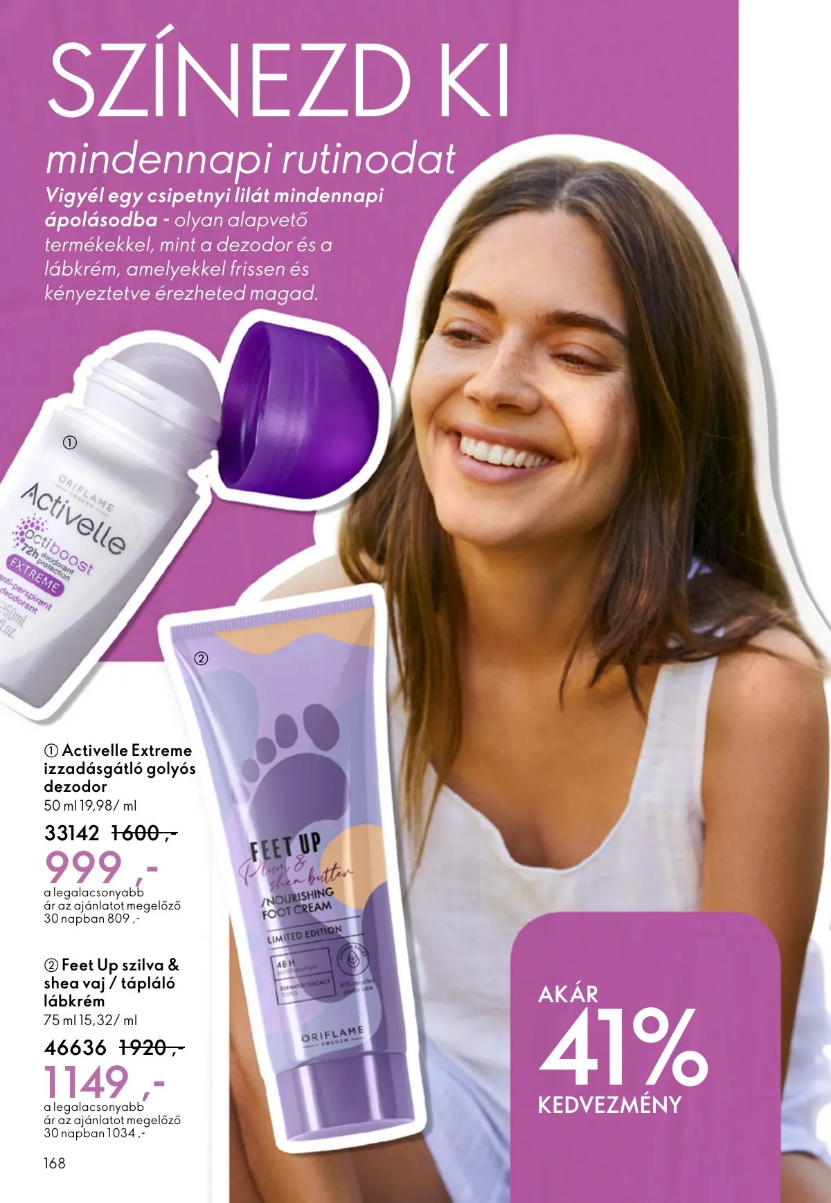 Oriflame akciós újság 02.11–03.03 – 168. oldal