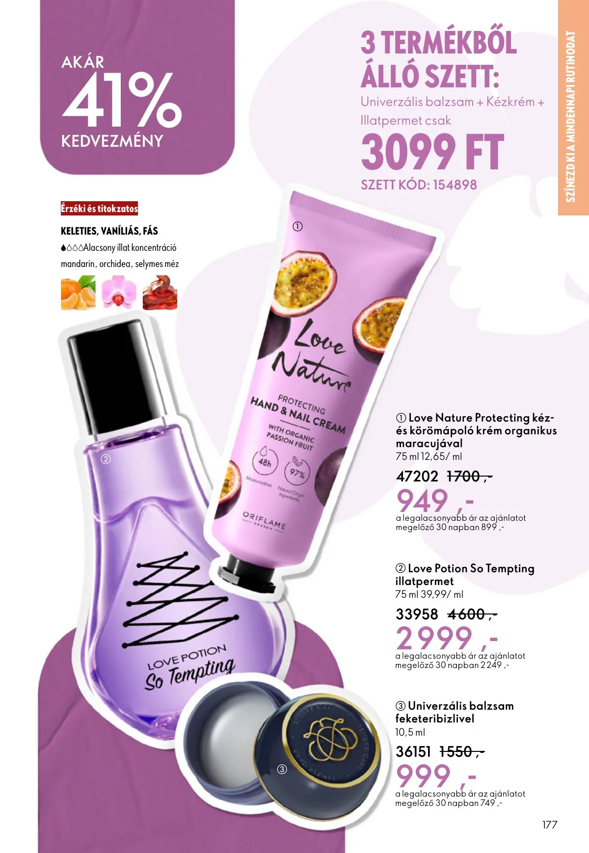 Oriflame akciós újság 02.11–03.03 – 177. oldal