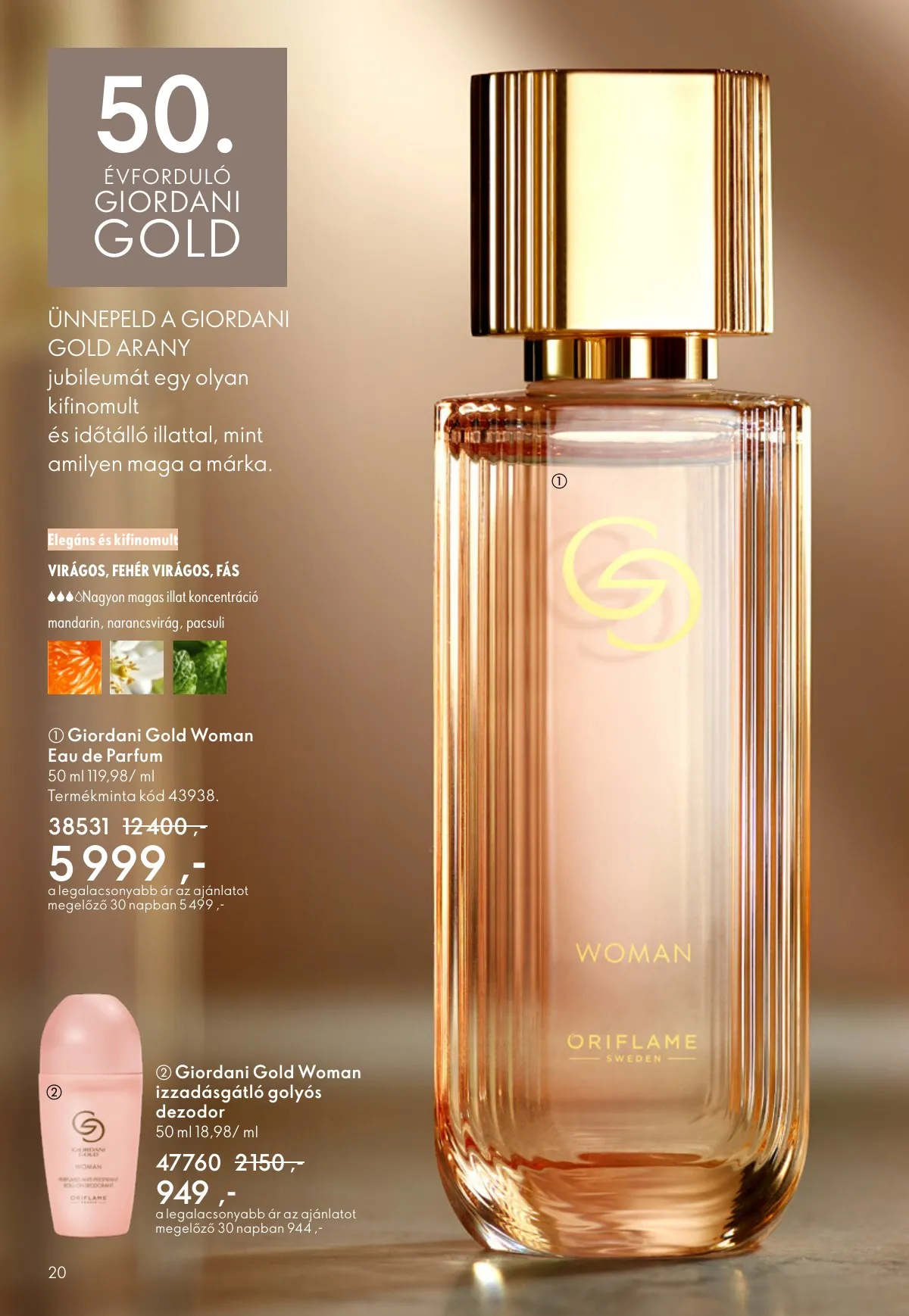 Oriflame akciós újság 02.11–03.03 – 20. oldal