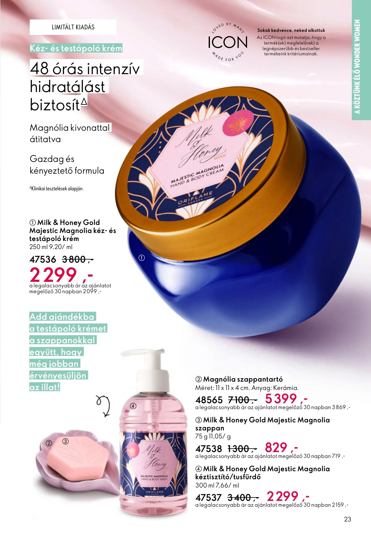 Oriflame akciós újság 02.11–03.03 – 23. oldal