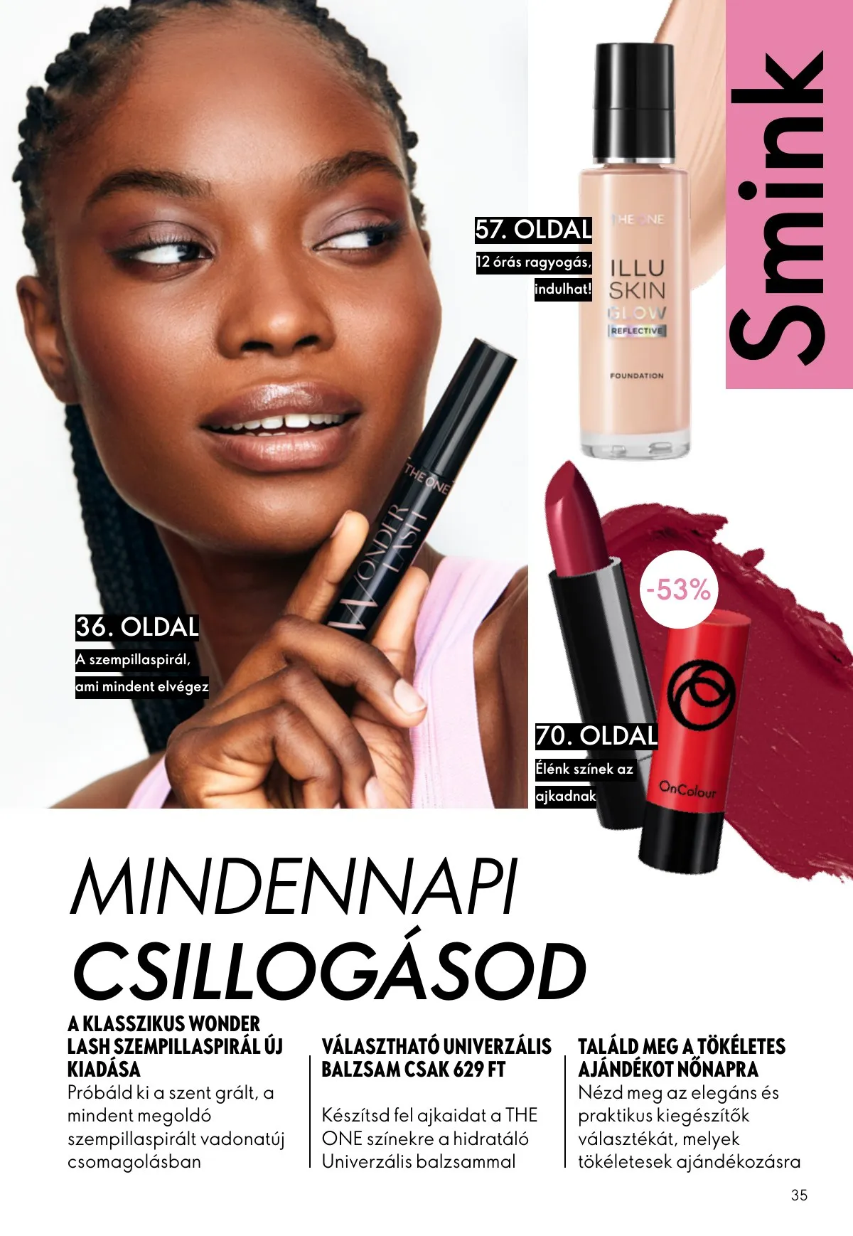 Oriflame akciós újság 02.11–03.03 – 35. oldal