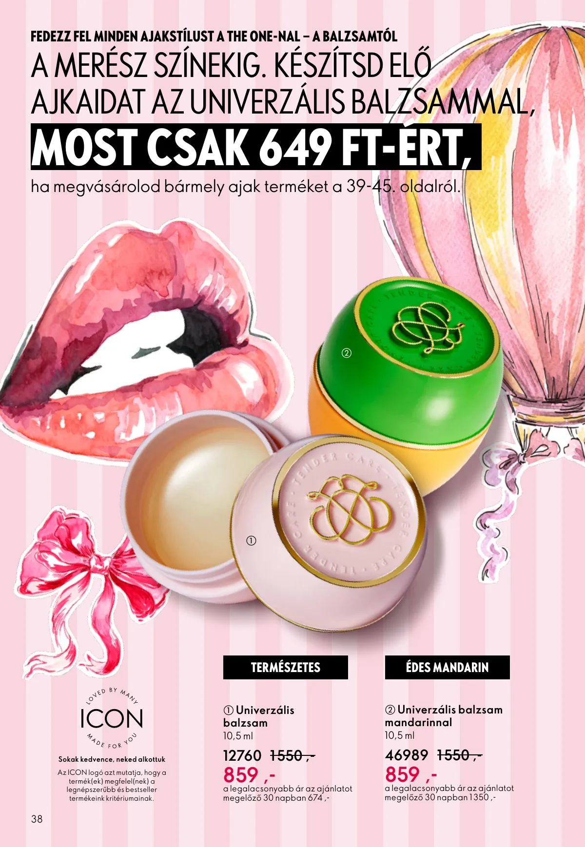 Oriflame akciós újság 02.11–03.03 – 38. oldal