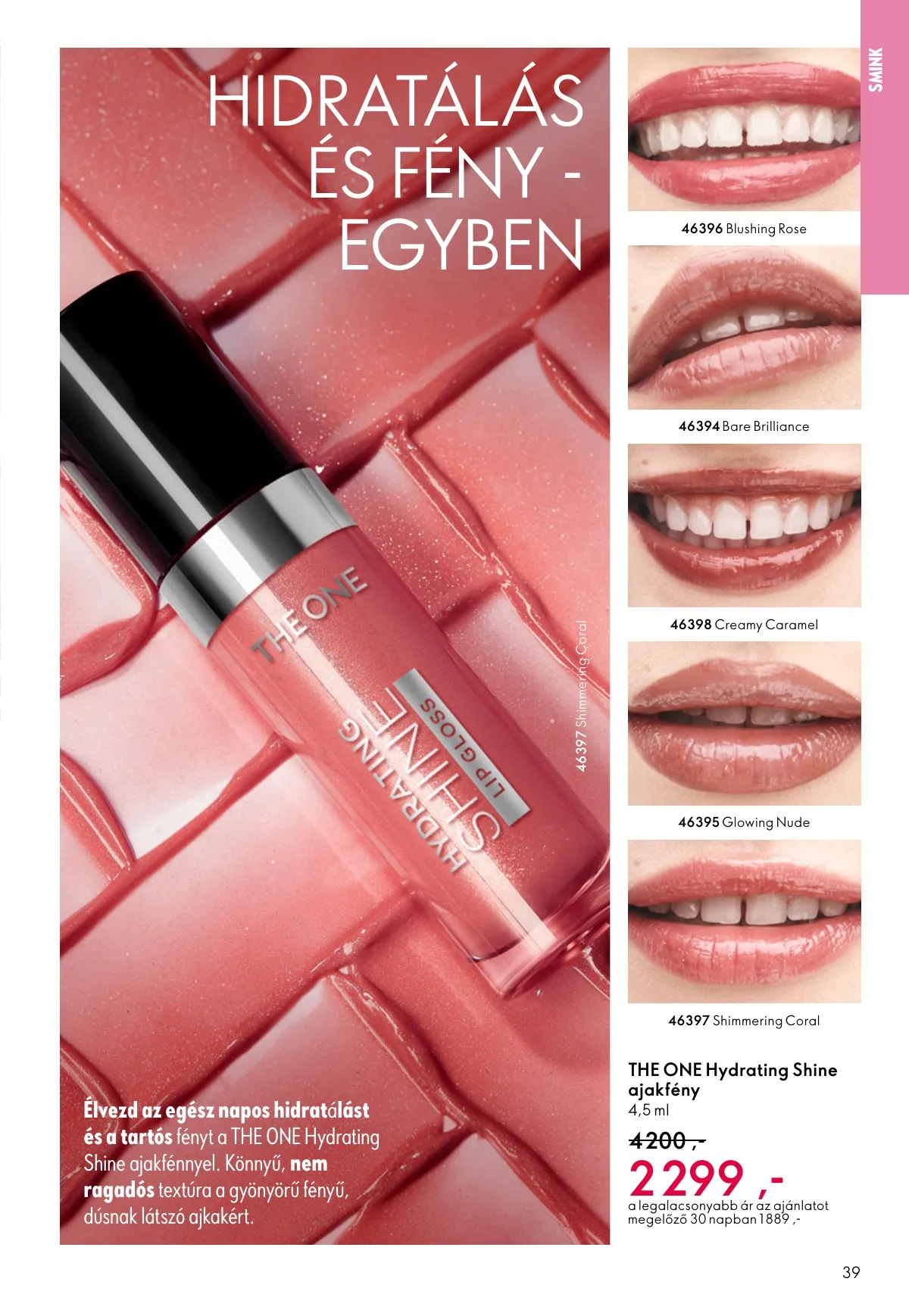 Oriflame akciós újság 02.11–03.03 – 39. oldal