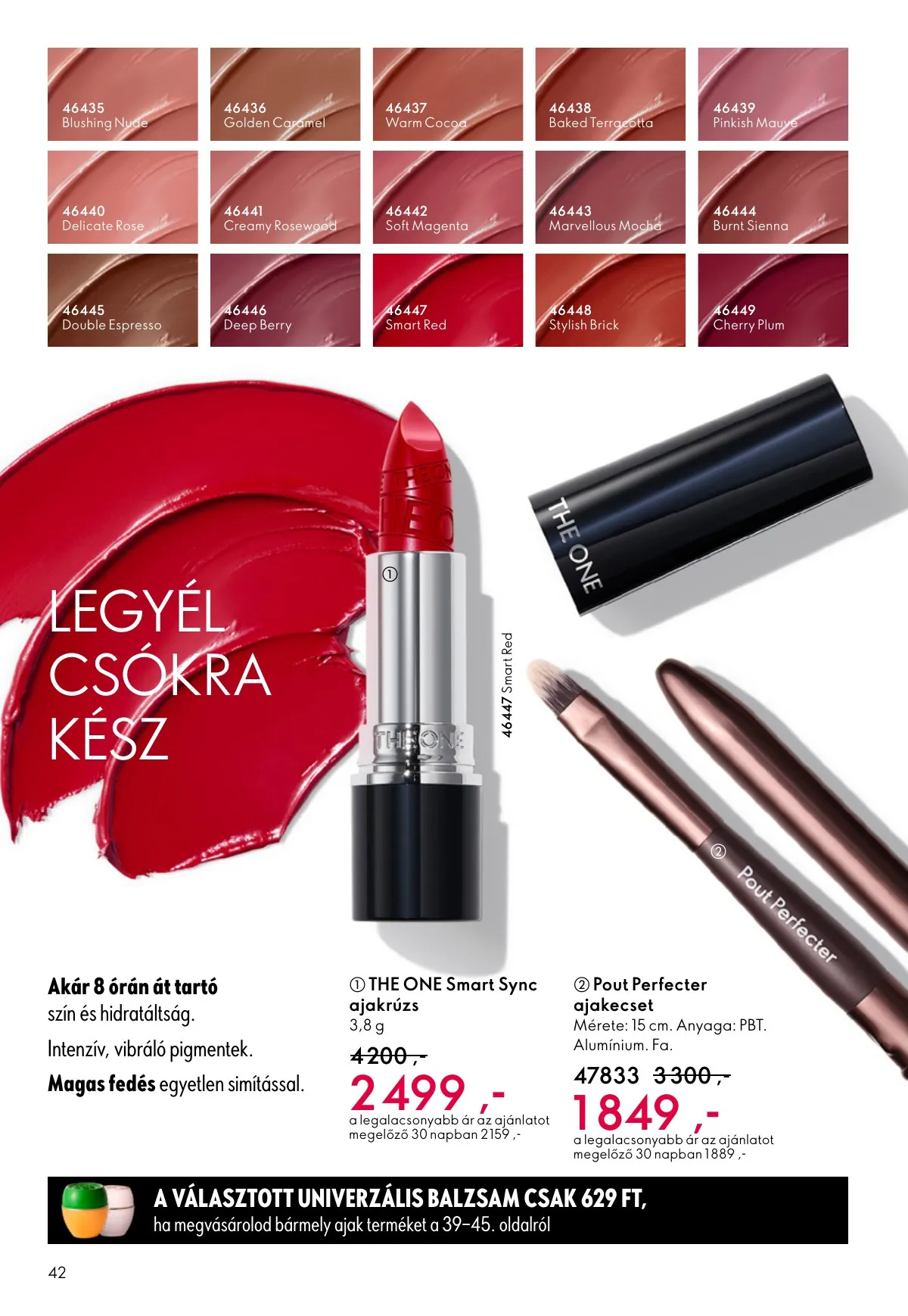Oriflame akciós újság 02.11–03.03 – 42. oldal