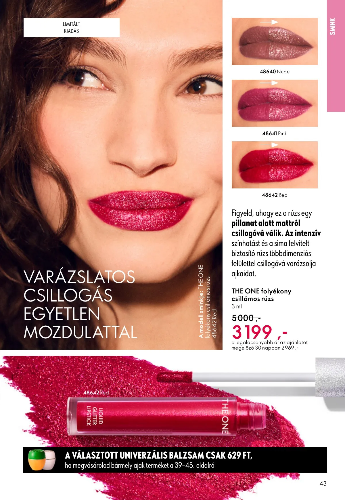 Oriflame akciós újság 02.11–03.03 – 43. oldal
