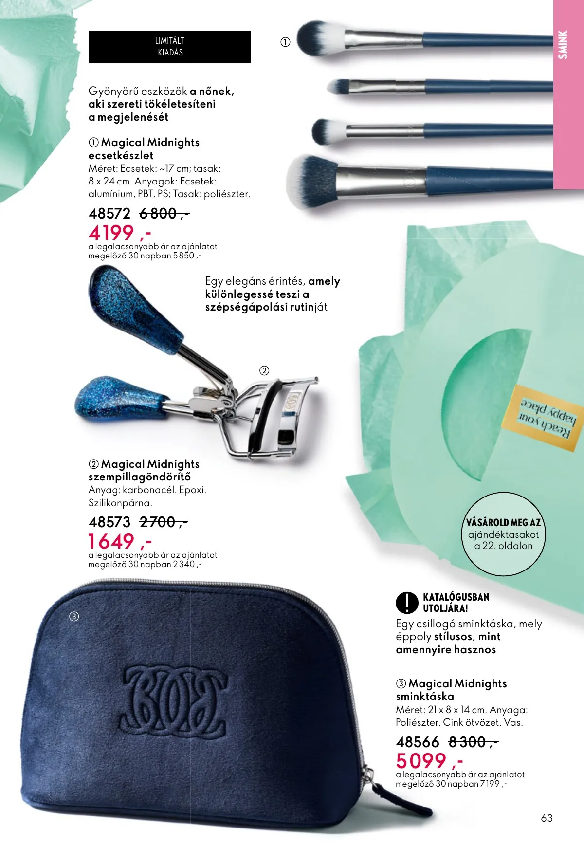 Oriflame akciós újság 02.11–03.03 – 63. oldal