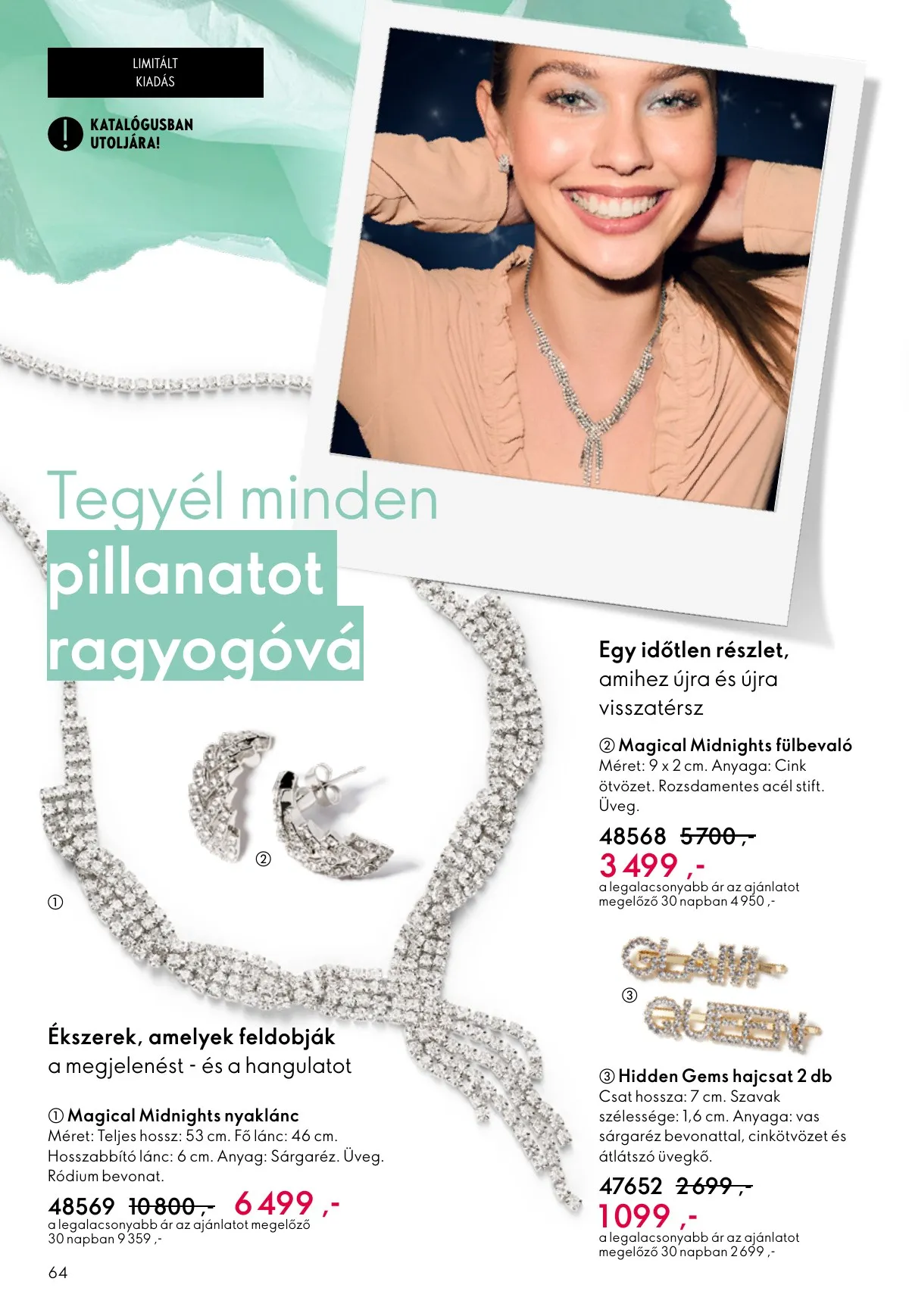 Oriflame akciós újság 02.11–03.03 – 64. oldal
